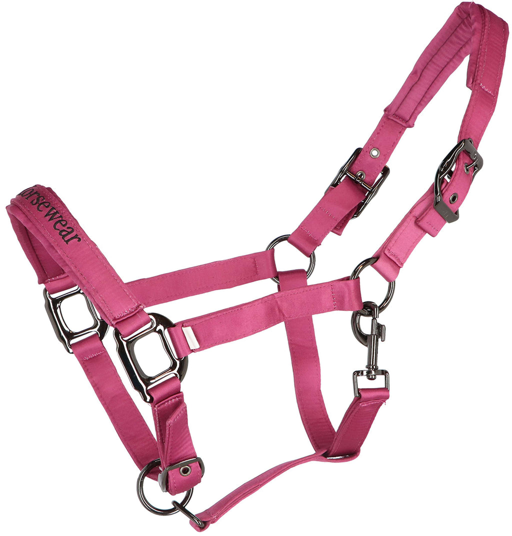 Kantar dla konia Velder Horsewear Premium Satin Glow kolor malinowy (Dutch Raspberry)