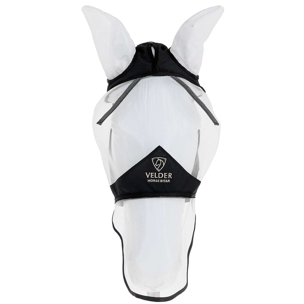 Velder Horsewear Premium Maska Przeciw Muchom z Uszy i Nos Czarny