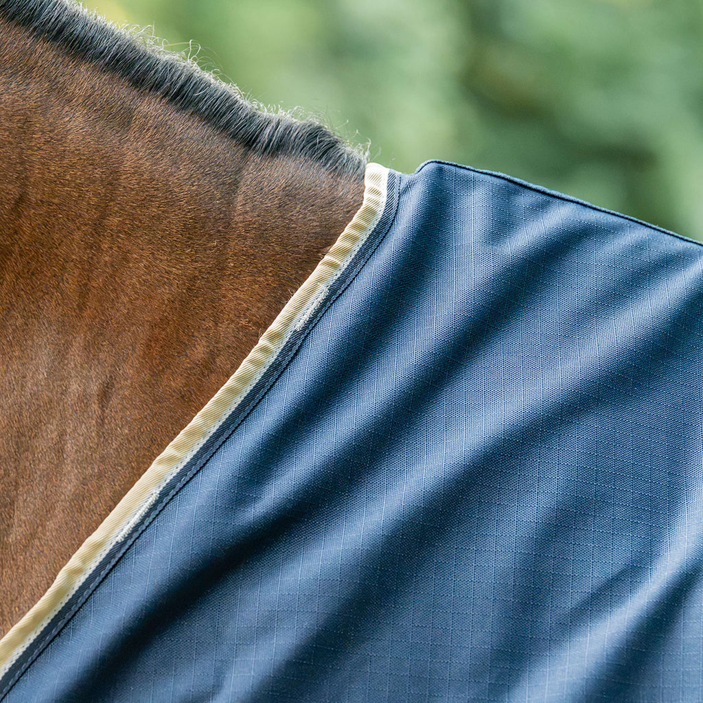 Velder Horsewear Premium Derka Przeciw Muchom Waterproof-Top Navy/Pearl Silver