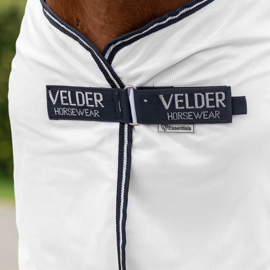 Derka siatkowa dla kucyka Velder Horsewear Essentials, kolor Blush Blue