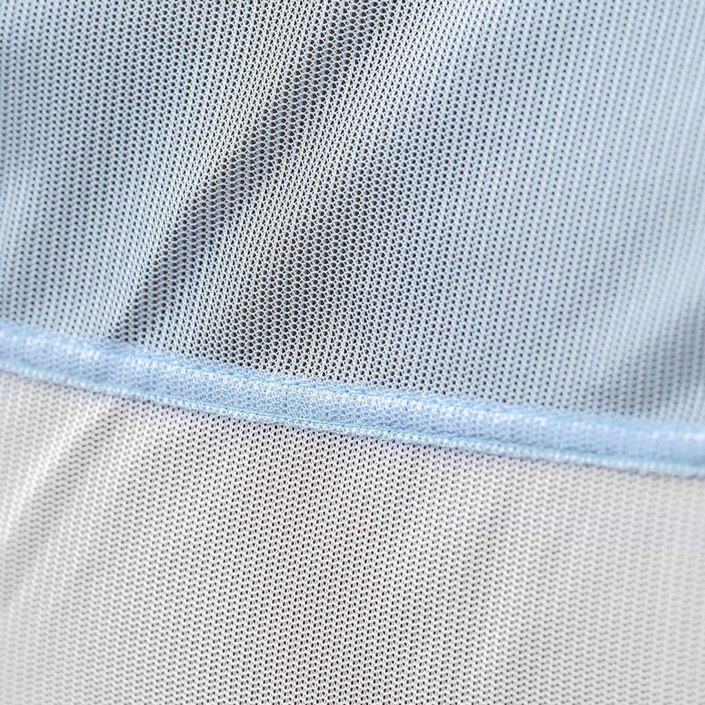 Derka siatkowa dla kucyka Velder Horsewear Essentials, kolor Blush Blue