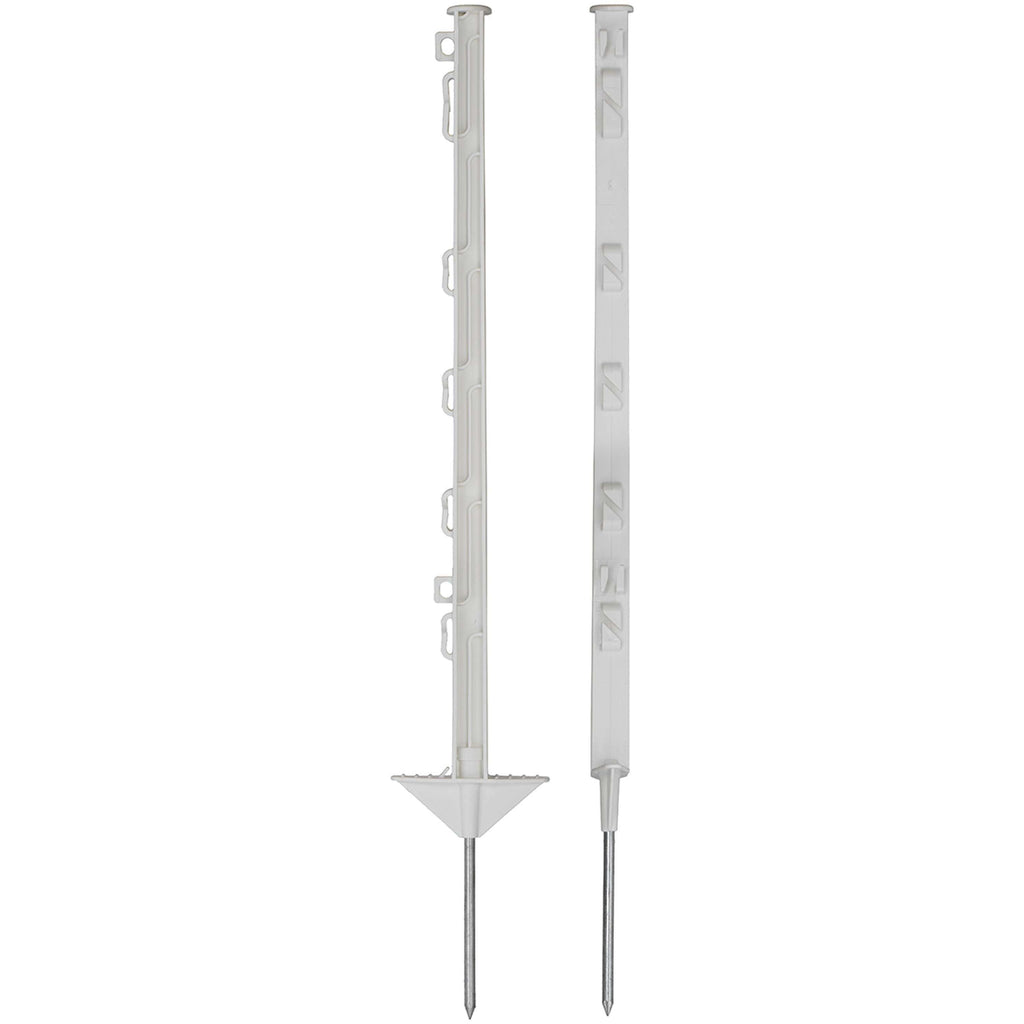 Agradi Power Słupek Pastwiskowy Classic Podwójny 75cm 20 Sztuk Biały