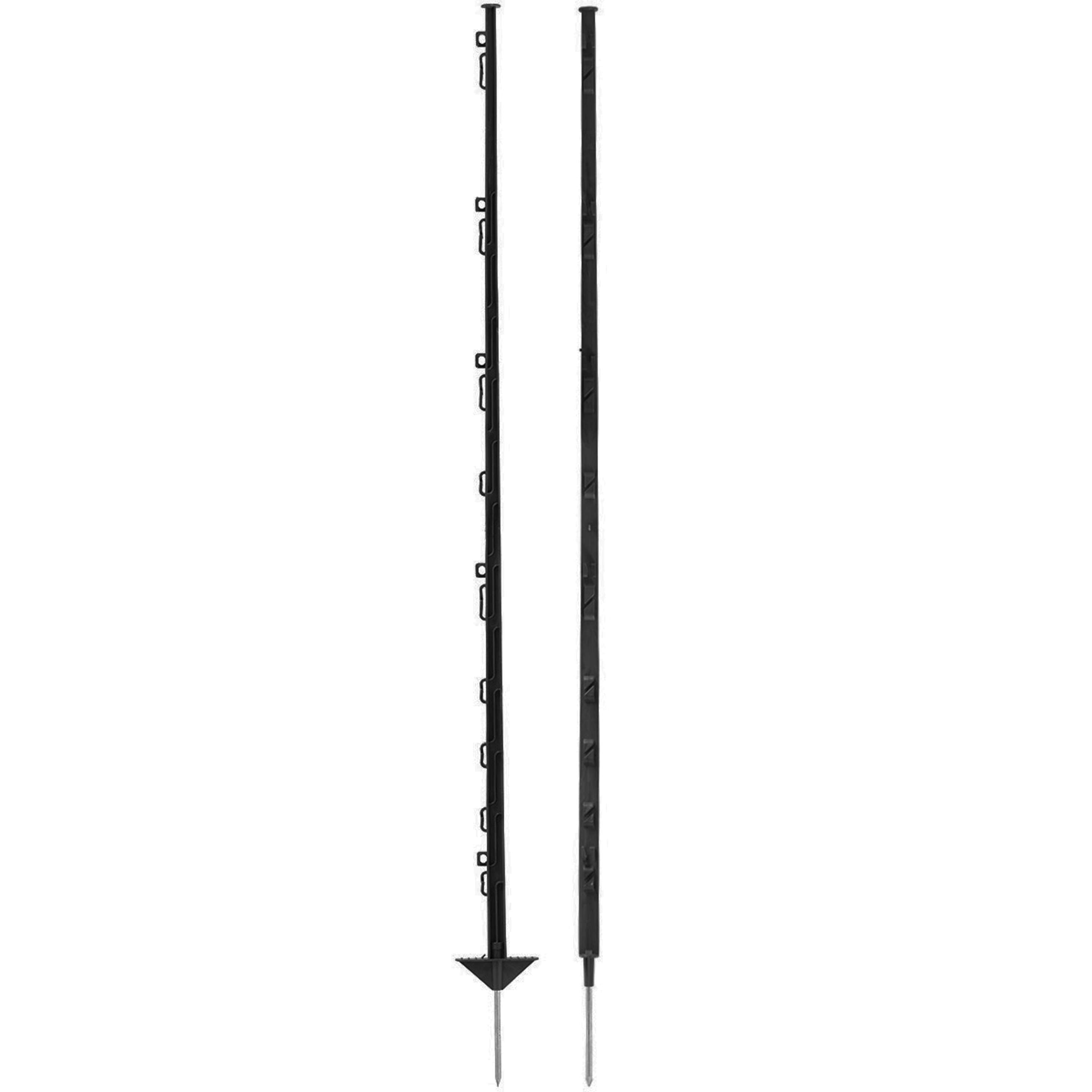 Agradi Power Słupek Pastwiskowy Classic Podwójny 150cm 20 Sztuk Czarny