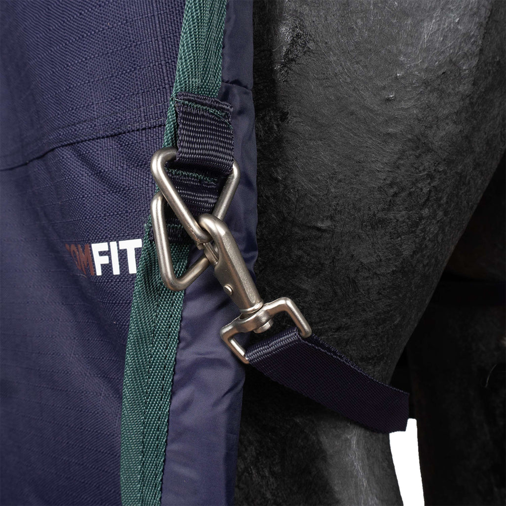 Derka padokowa WeatherBeeta ComFiTec Plus Dynamic Detach-A-Neck 0g granatowa/leśna zieleń
