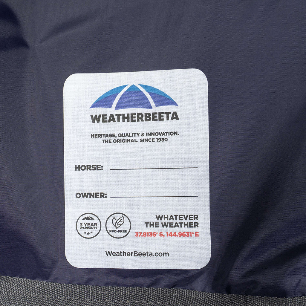 WeatherBeeta ComFiTec Tyro Turnout Kołnierz Standardowy 50g Granatowy/Węglowy
