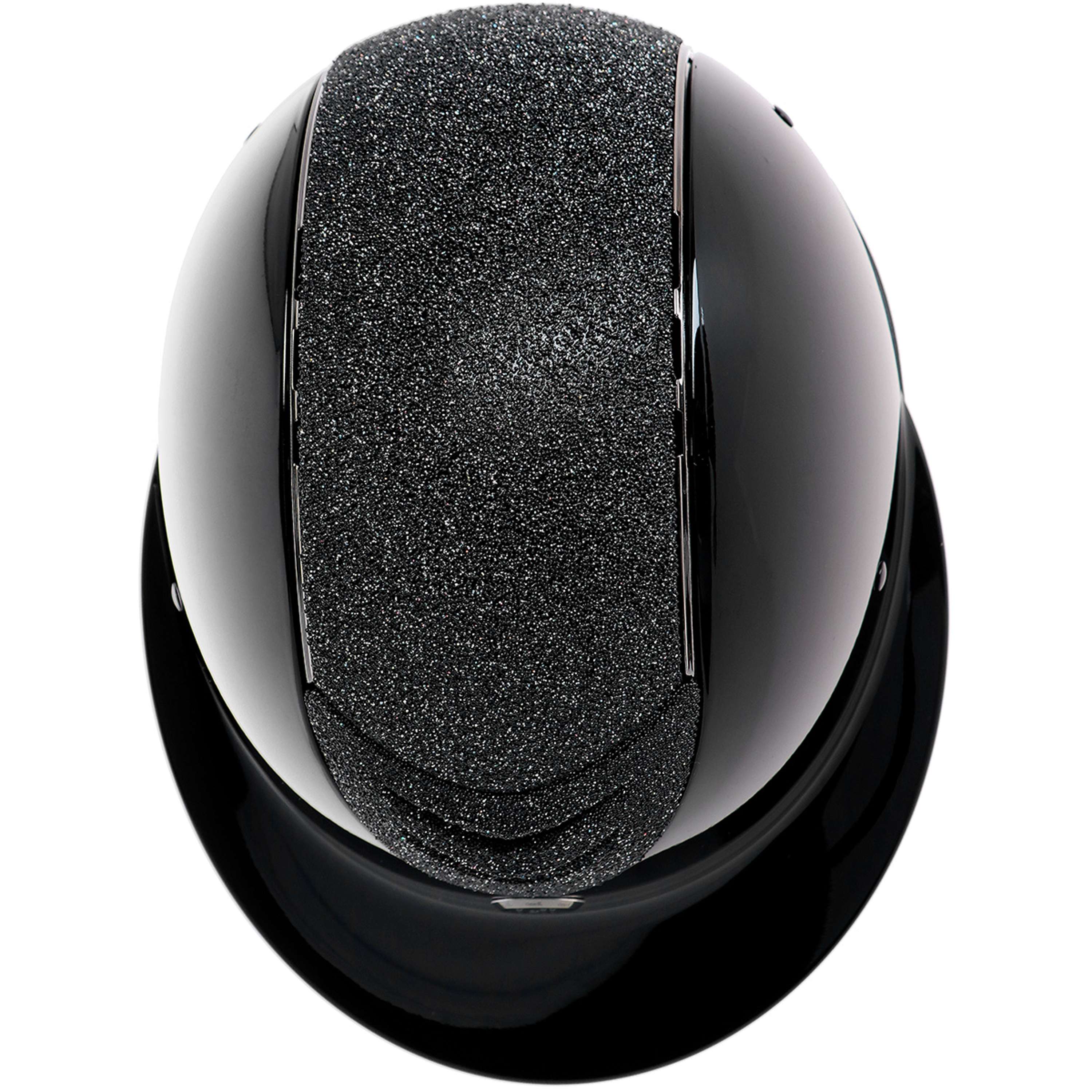 OneK Kask Jeździecki Mips Avancé Glossy Brokat Czarny
