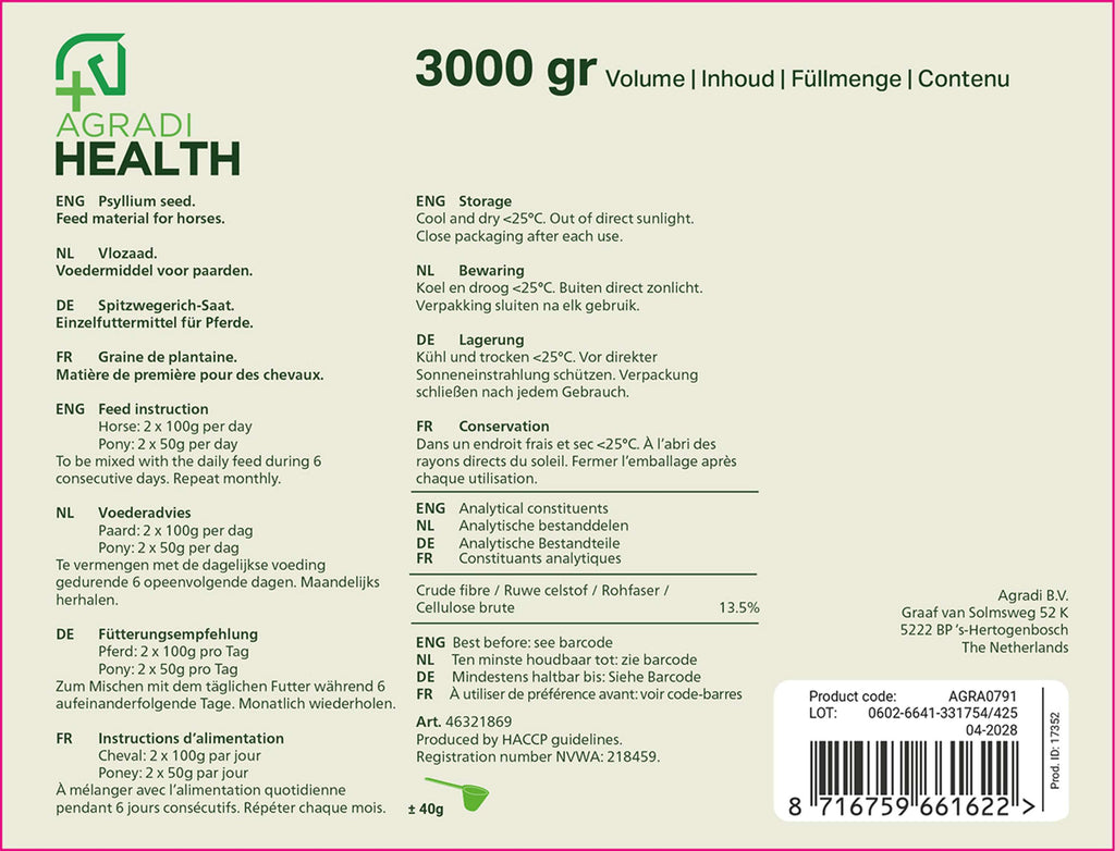Agradi Health Łuska babki płesznik