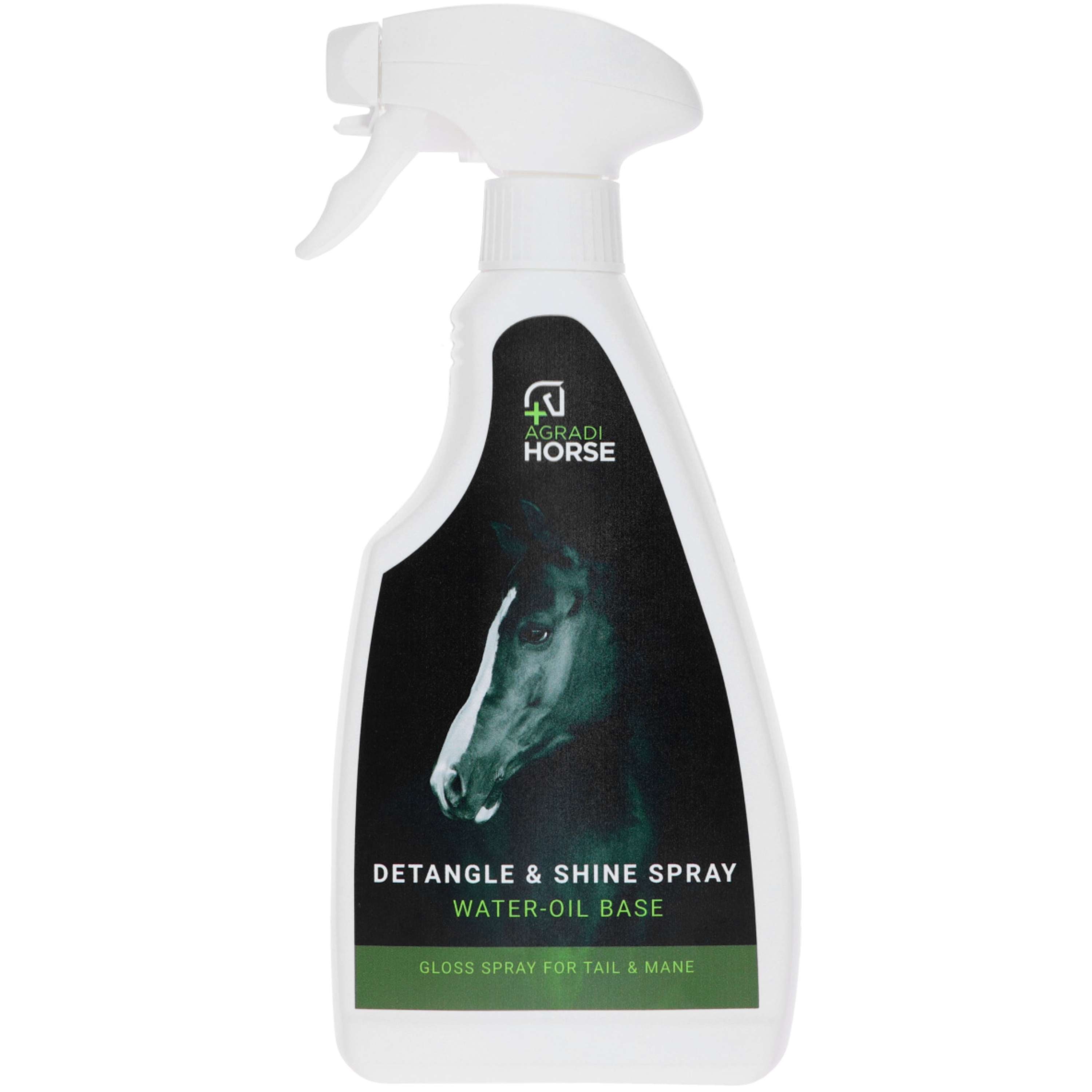 Spray do rozczesywania i nabłyszczania grzywy i ogona konia Agradi