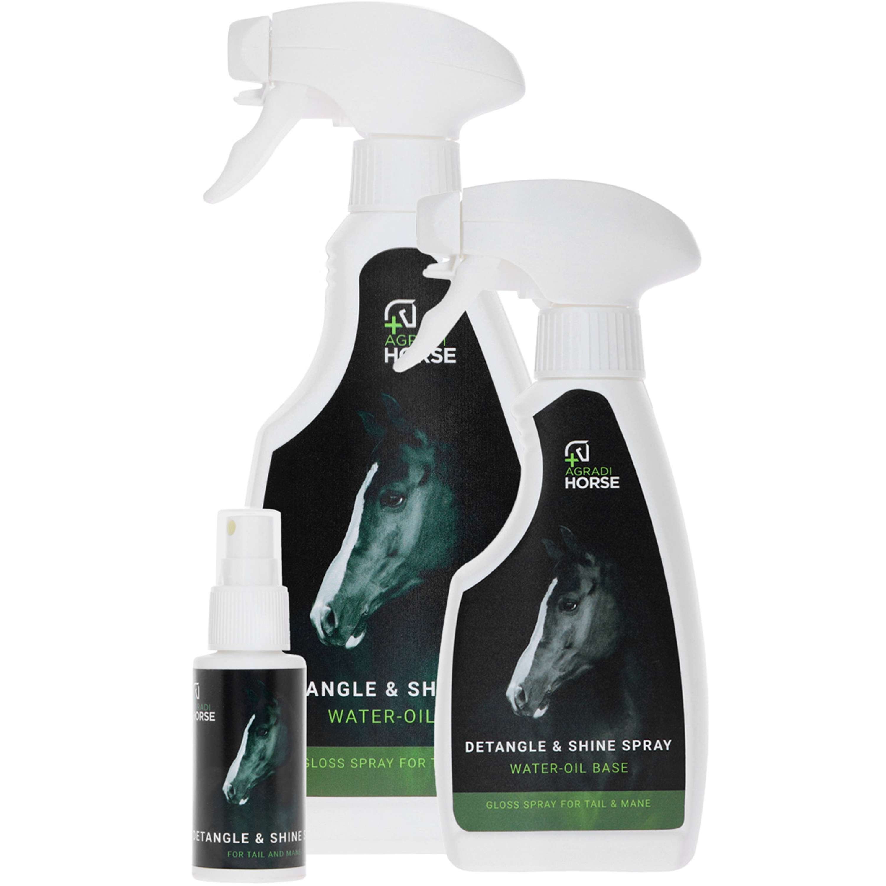 Spray do rozczesywania i nabłyszczania grzywy i ogona konia Agradi