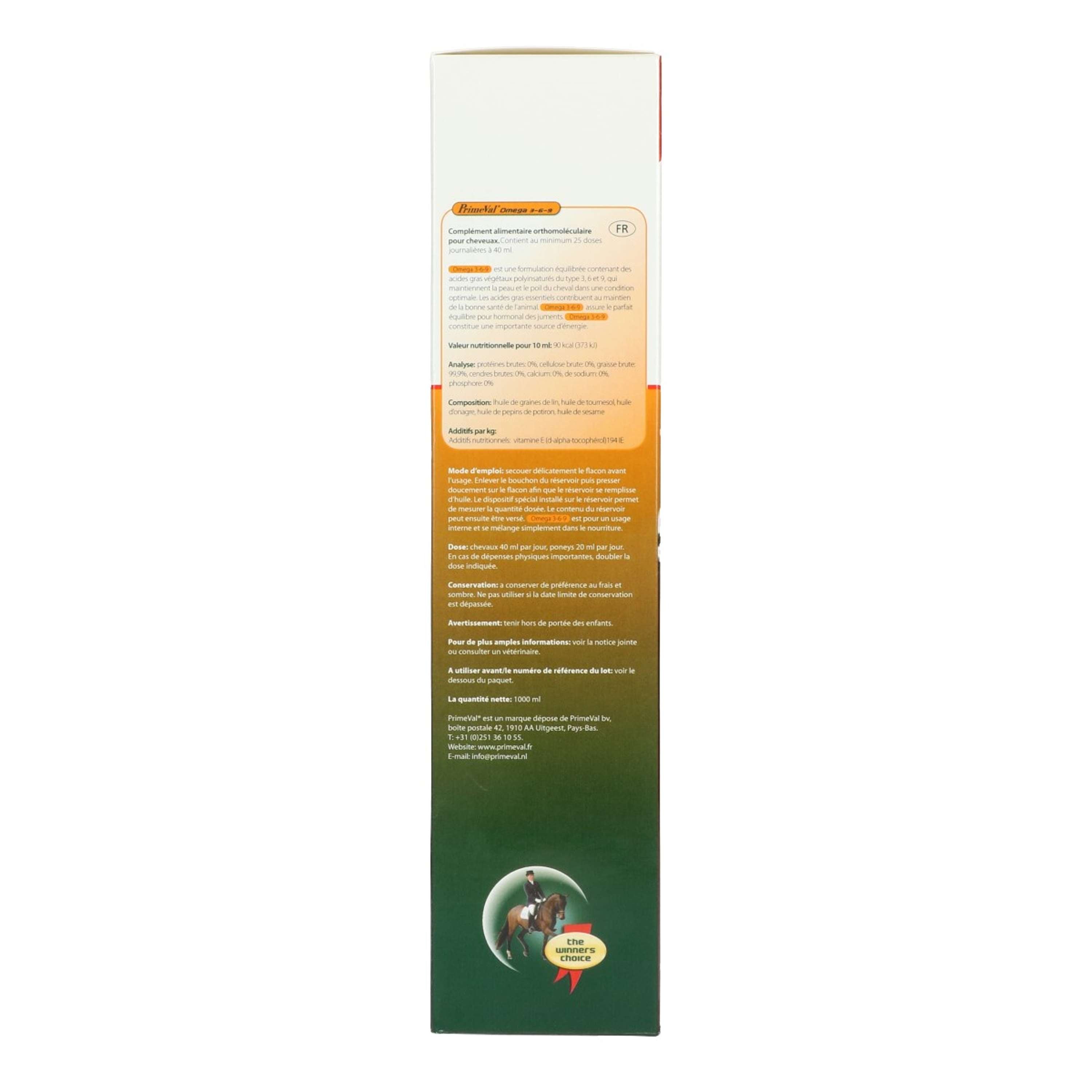 PrimeVal Omega 3 6 9 dla koni