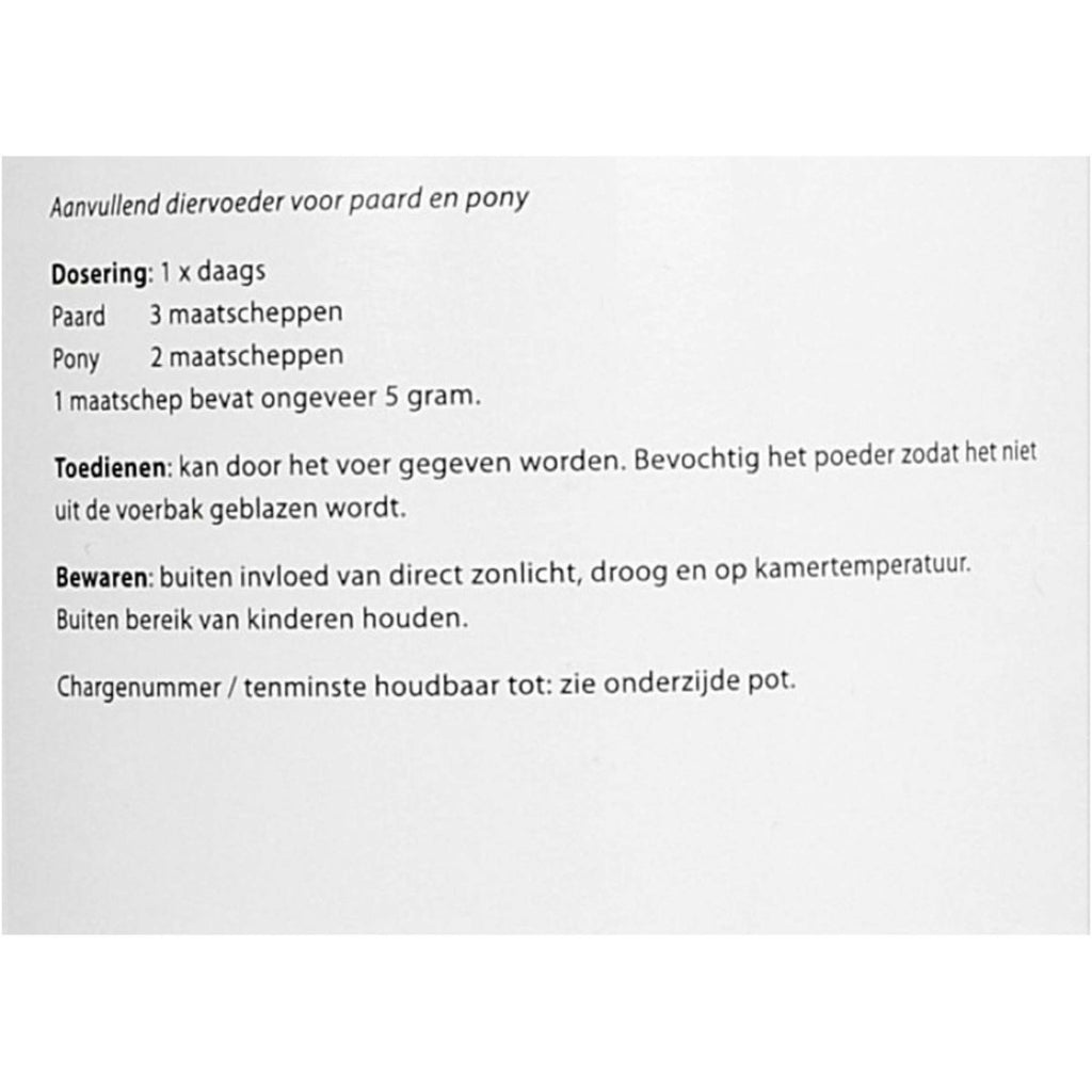 PUUR Masa Mięśniowa Koń/Kucyk