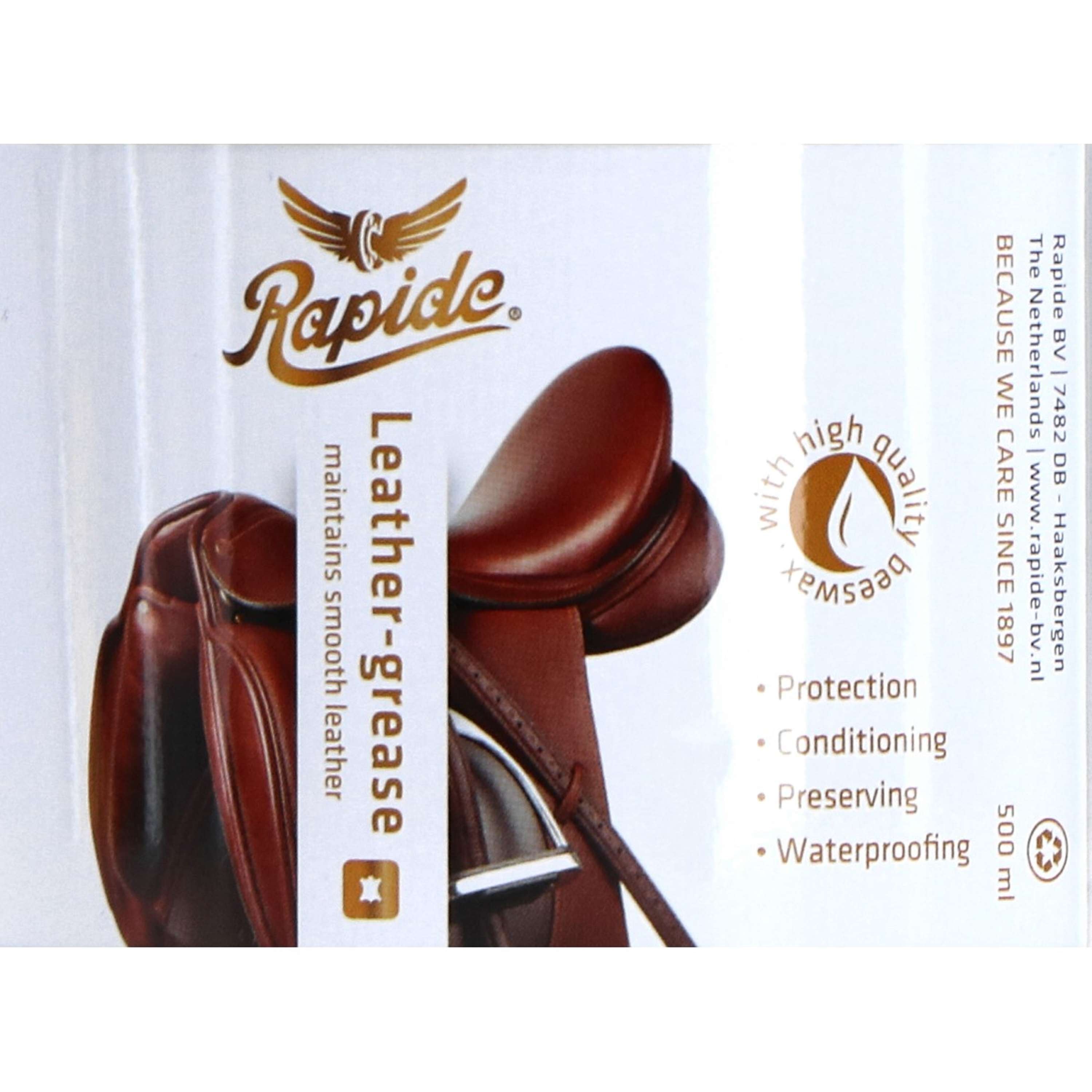 Rapide Smar Do Skóry 500ml Czarny