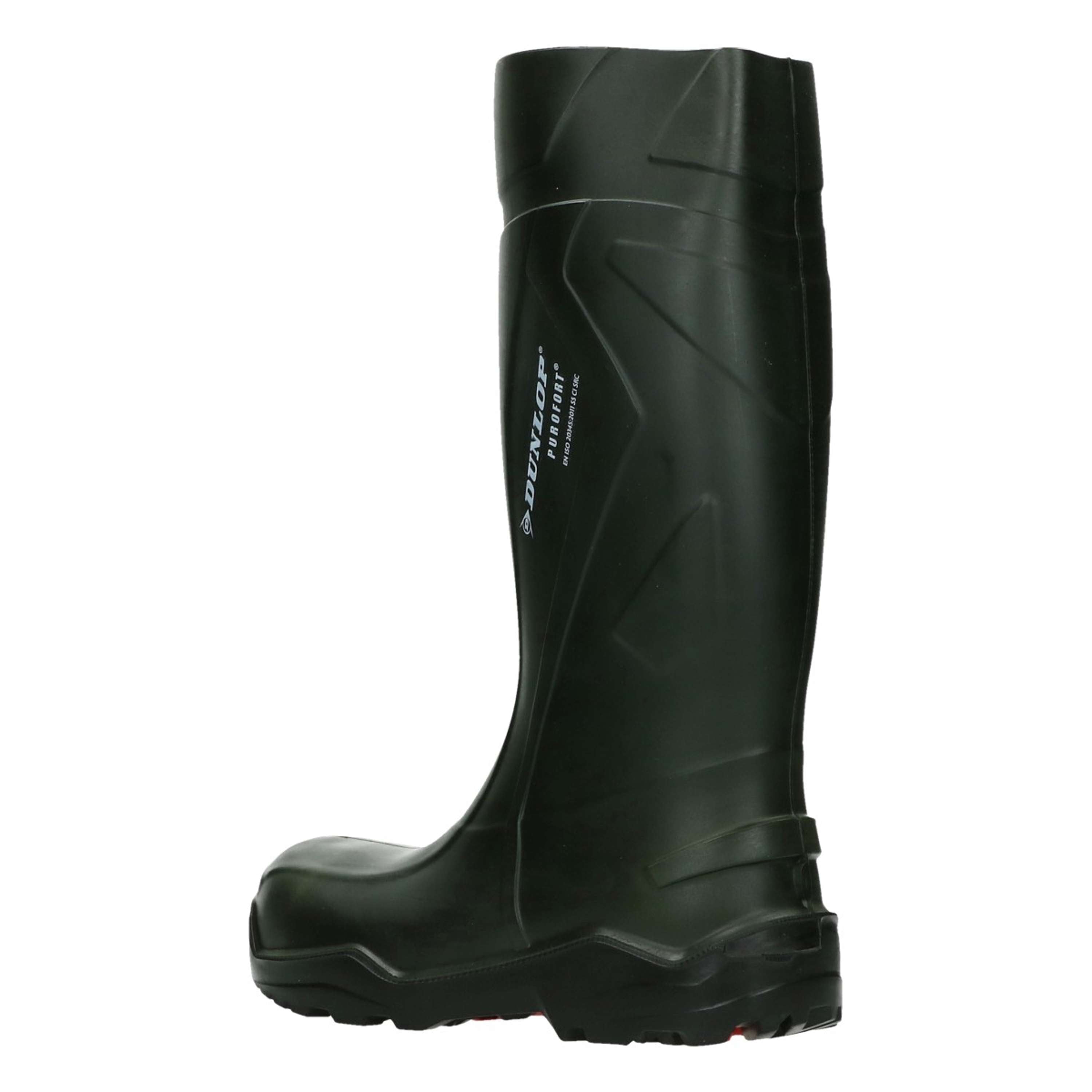 Dunlop Purofort Plus S5 Ze Stalowym Noskiem Zielony/Czarny