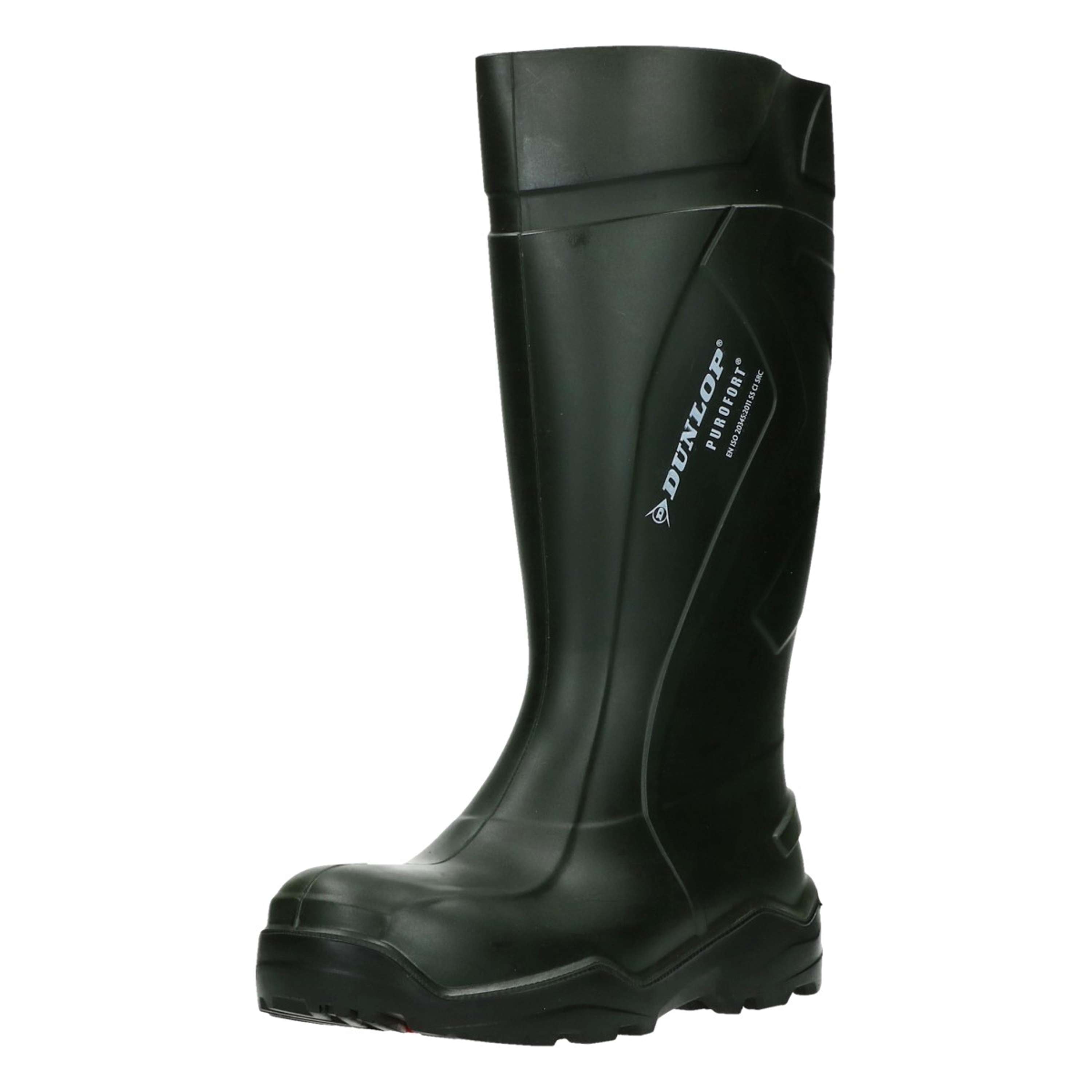 Dunlop Purofort Plus S5 Ze Stalowym Noskiem Zielony/Czarny
