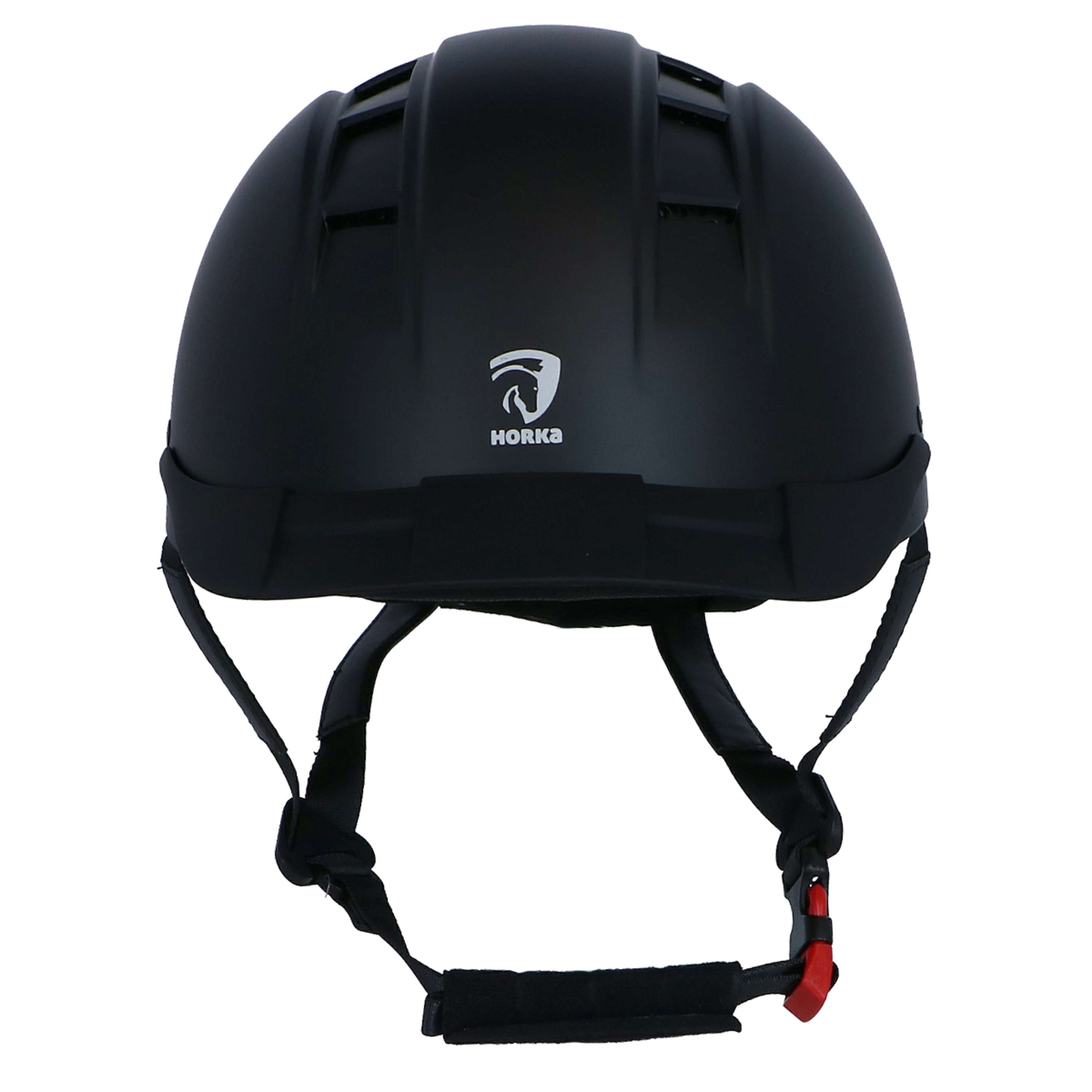 HORKA Kask Jeździecki Champion Czarny