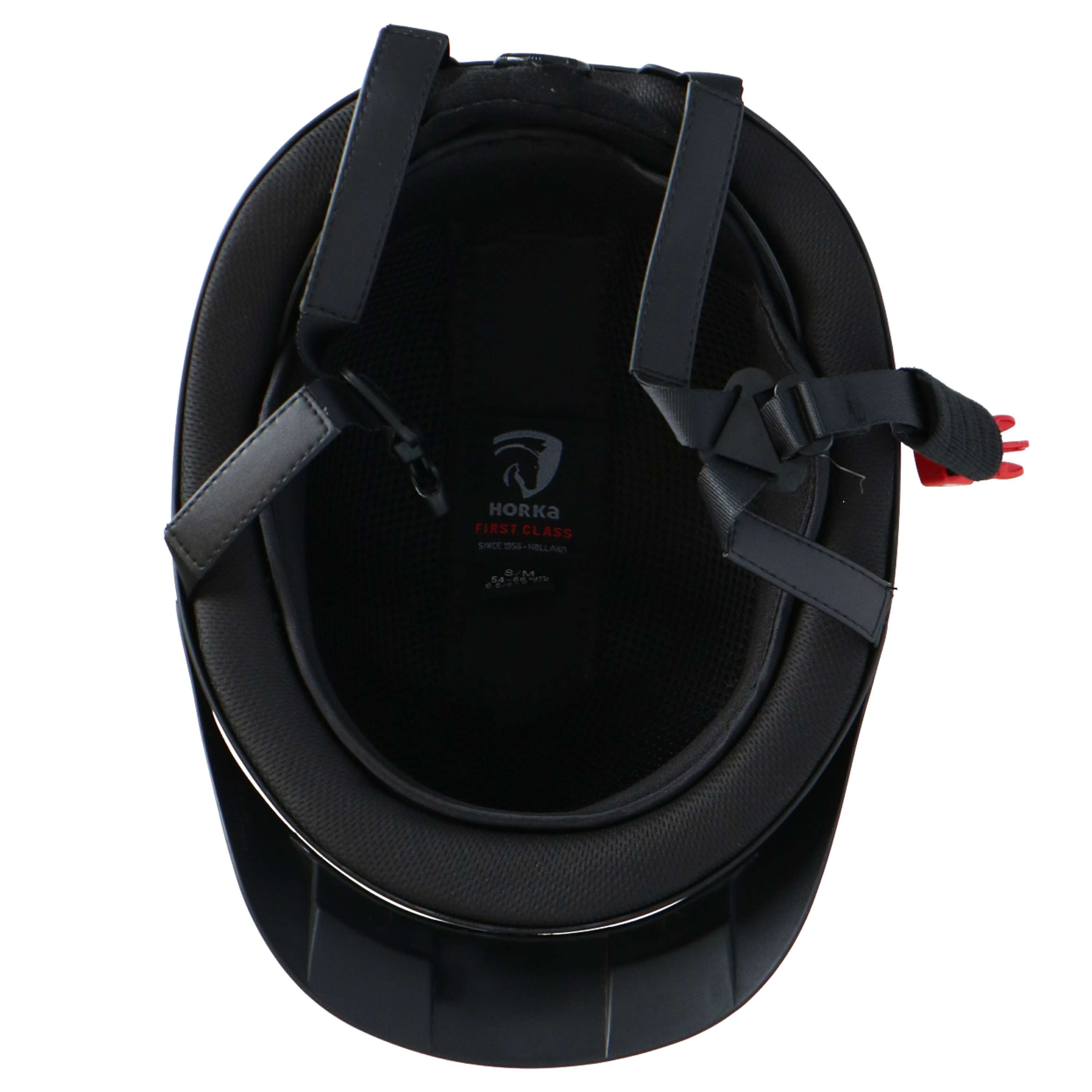 HORKA Kask Jeździecki Champion Czarny