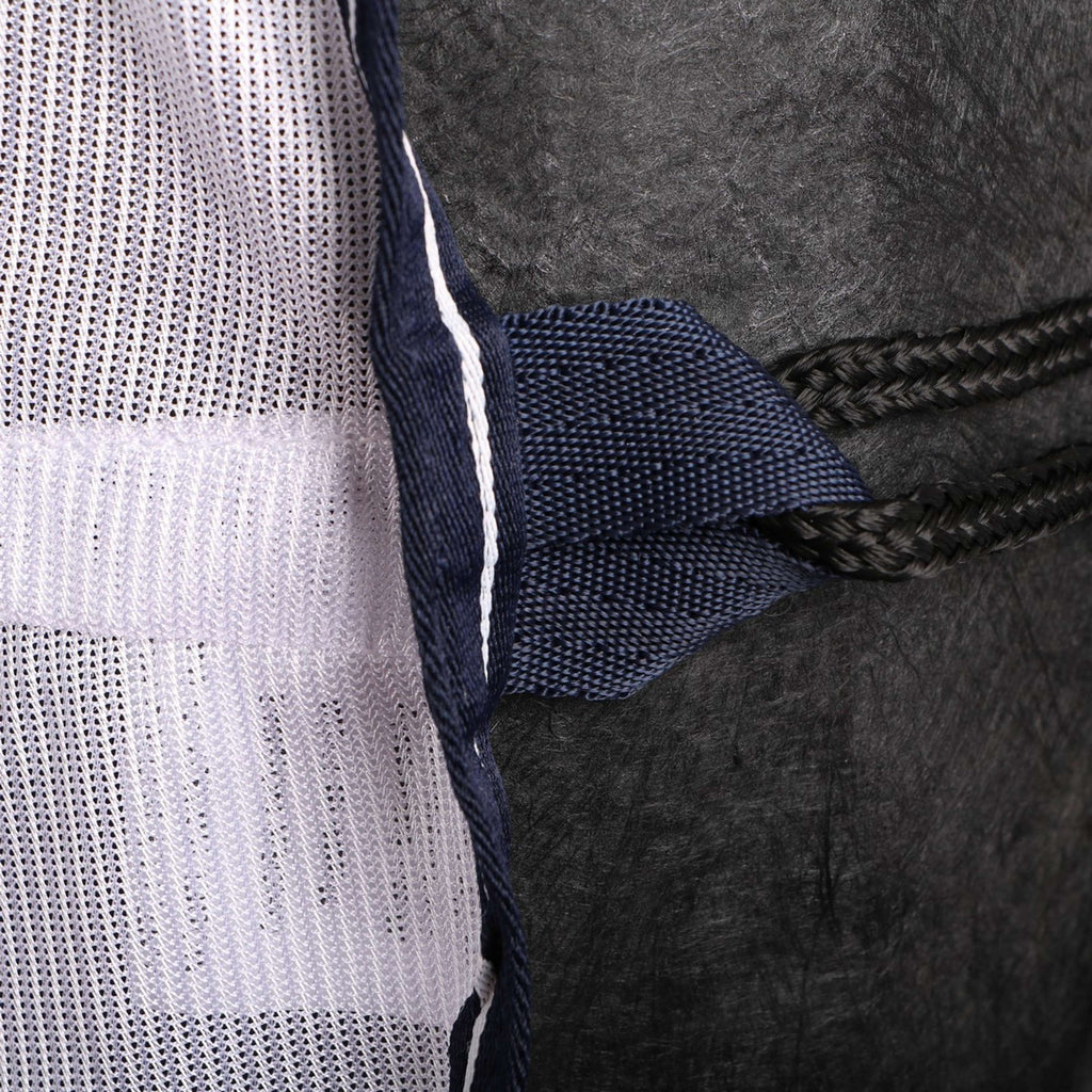 HORKA Derka Treningowa Przeciw Muchom Stały Kołnierz Mesh Biały