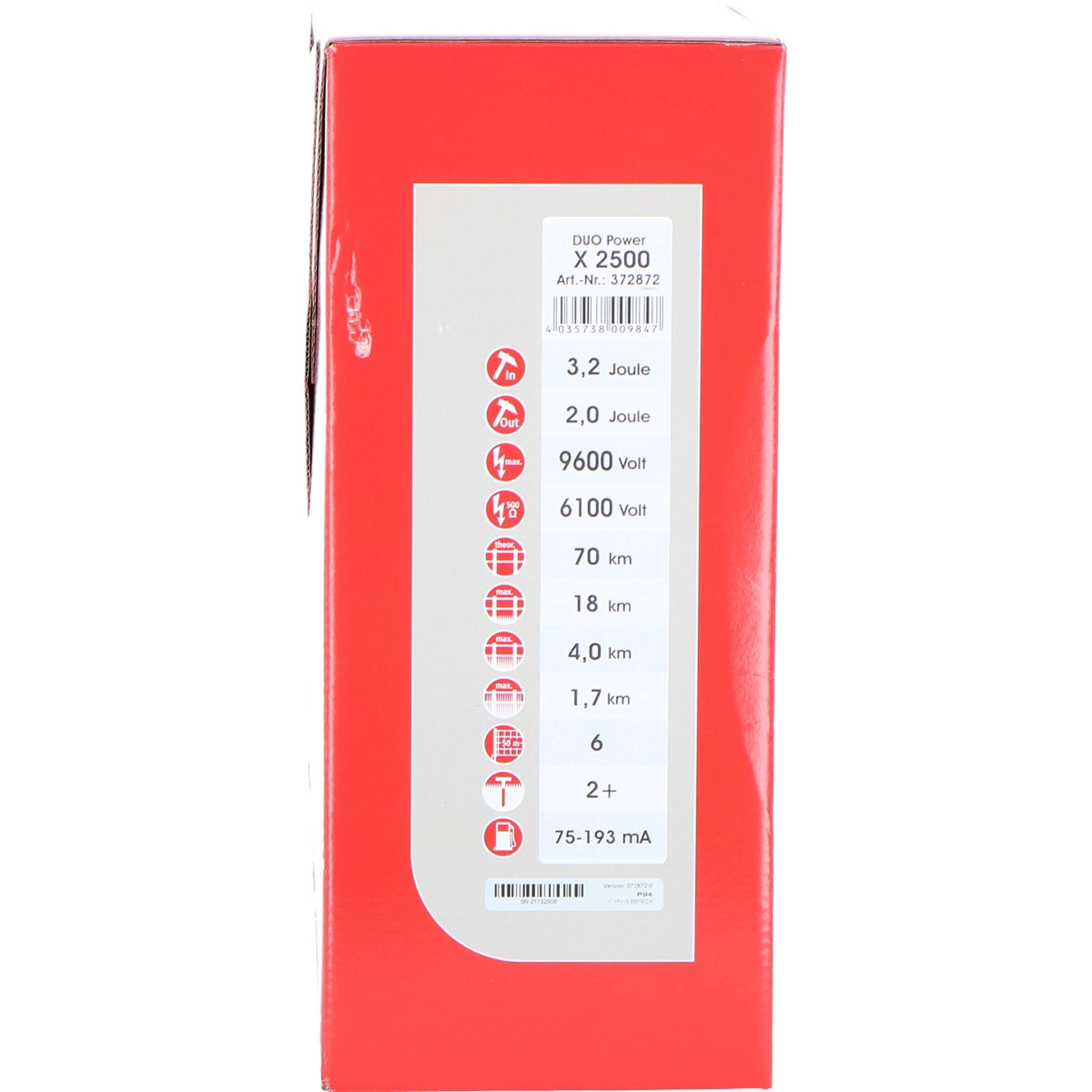 Ako Duo Power X2500 Urządzenie Do Ogrodzenia Elektrycznego