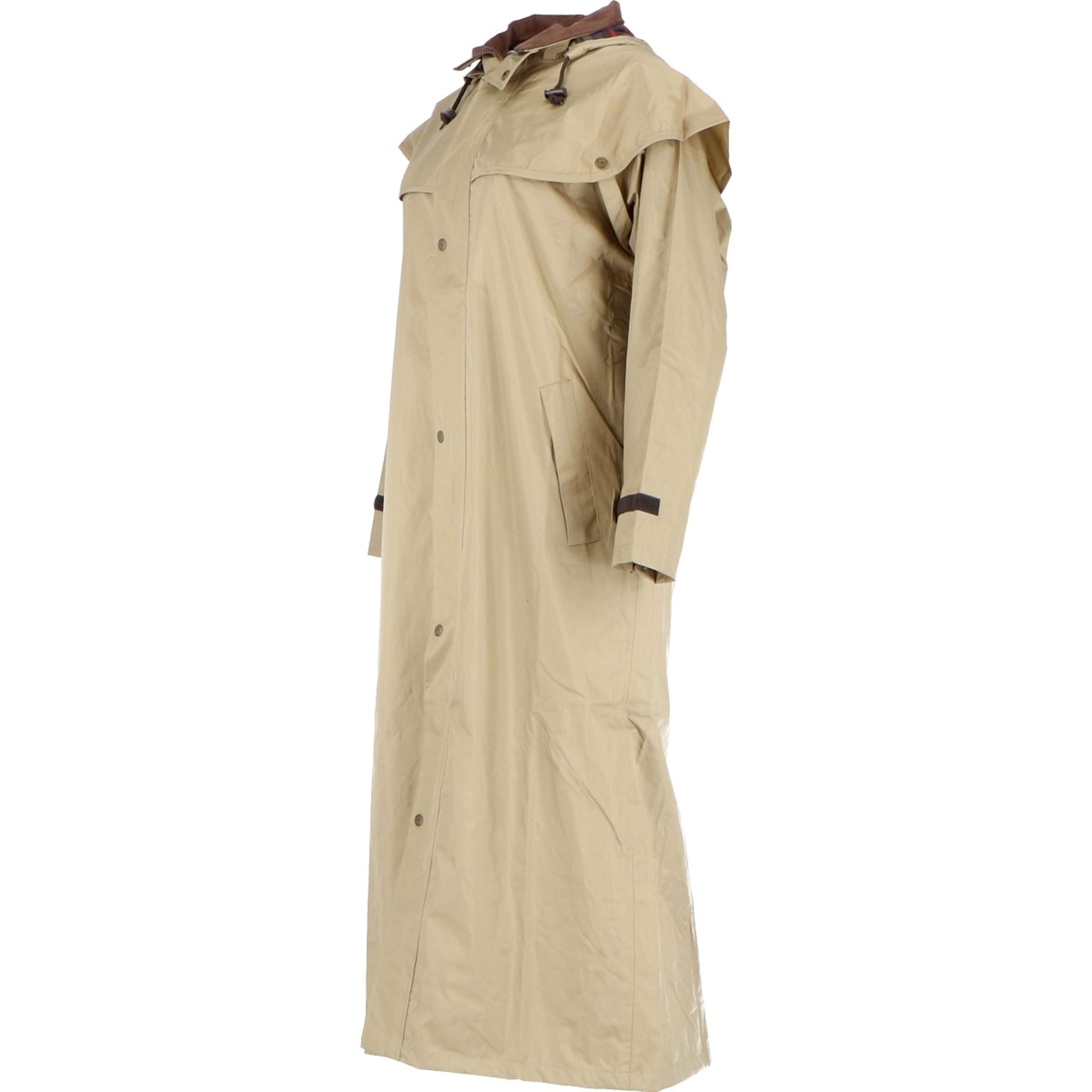 Scippis Black Roo Stockman Płaszcz Beige