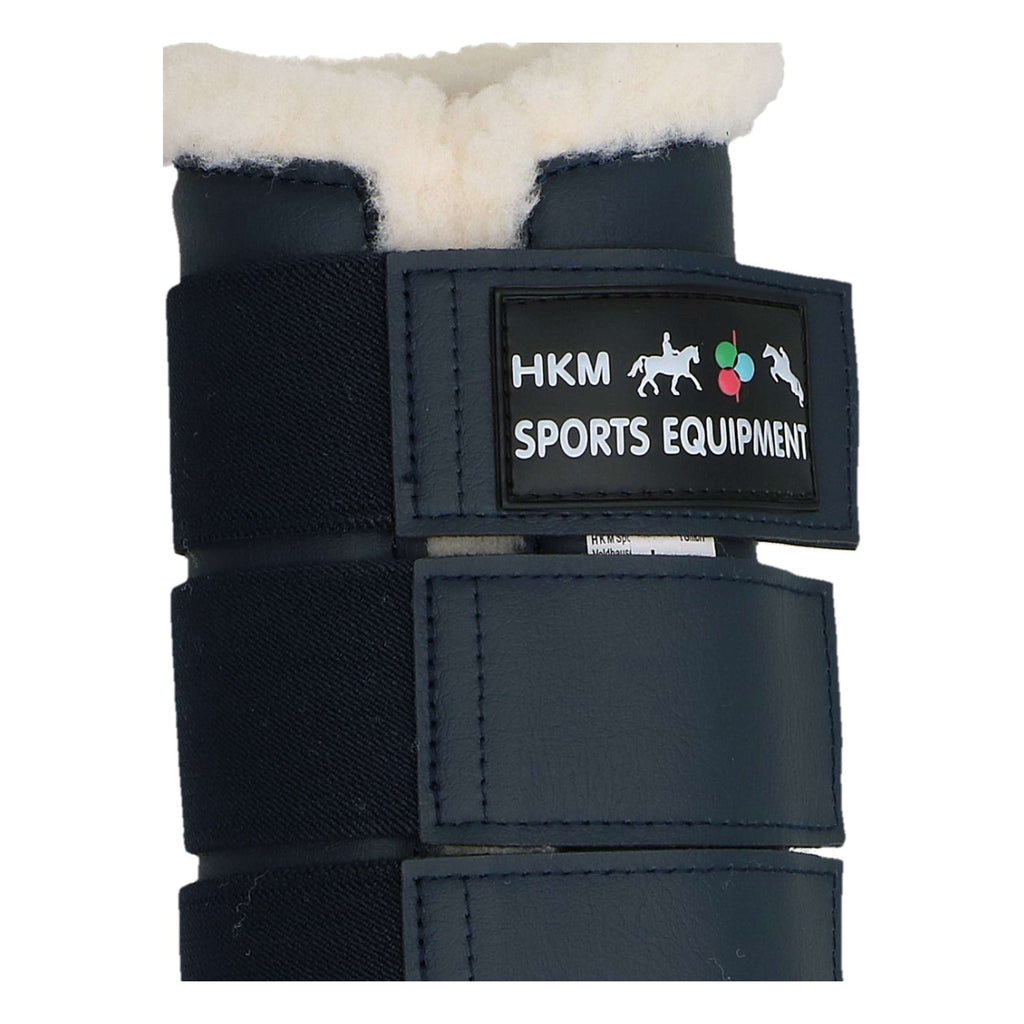 HKM Ochraniacze Comfort ciemnoniebieskie