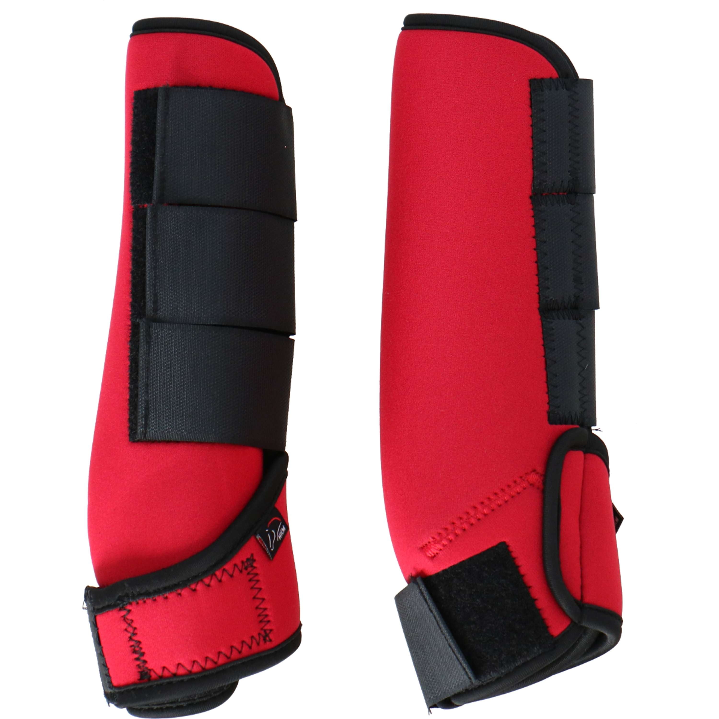 HKM Ochraniacz Colour Neopren Czerwony/Czarny