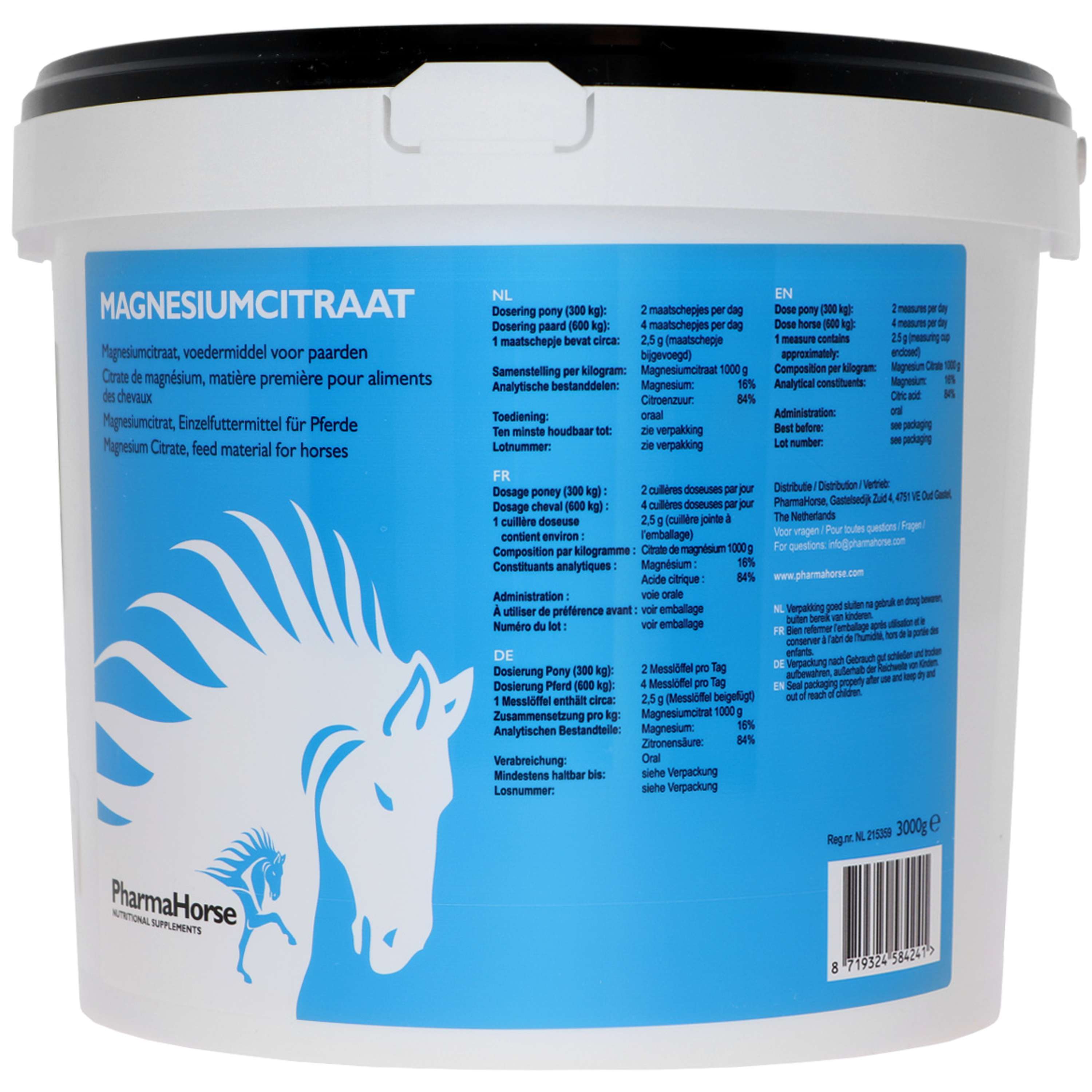 PharmaHorse Cytrynian Magnezu
