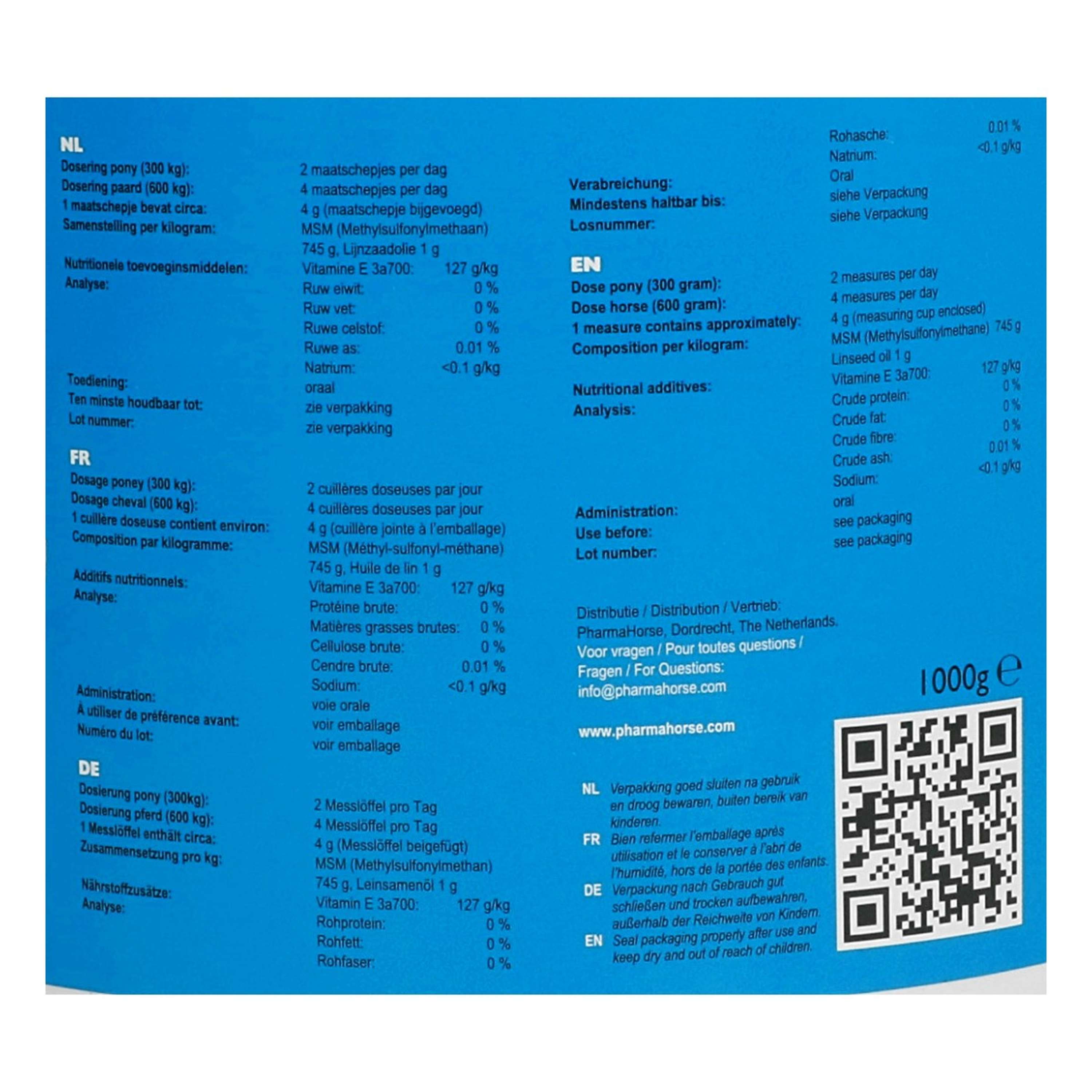 PharmaHorse Witamina E+