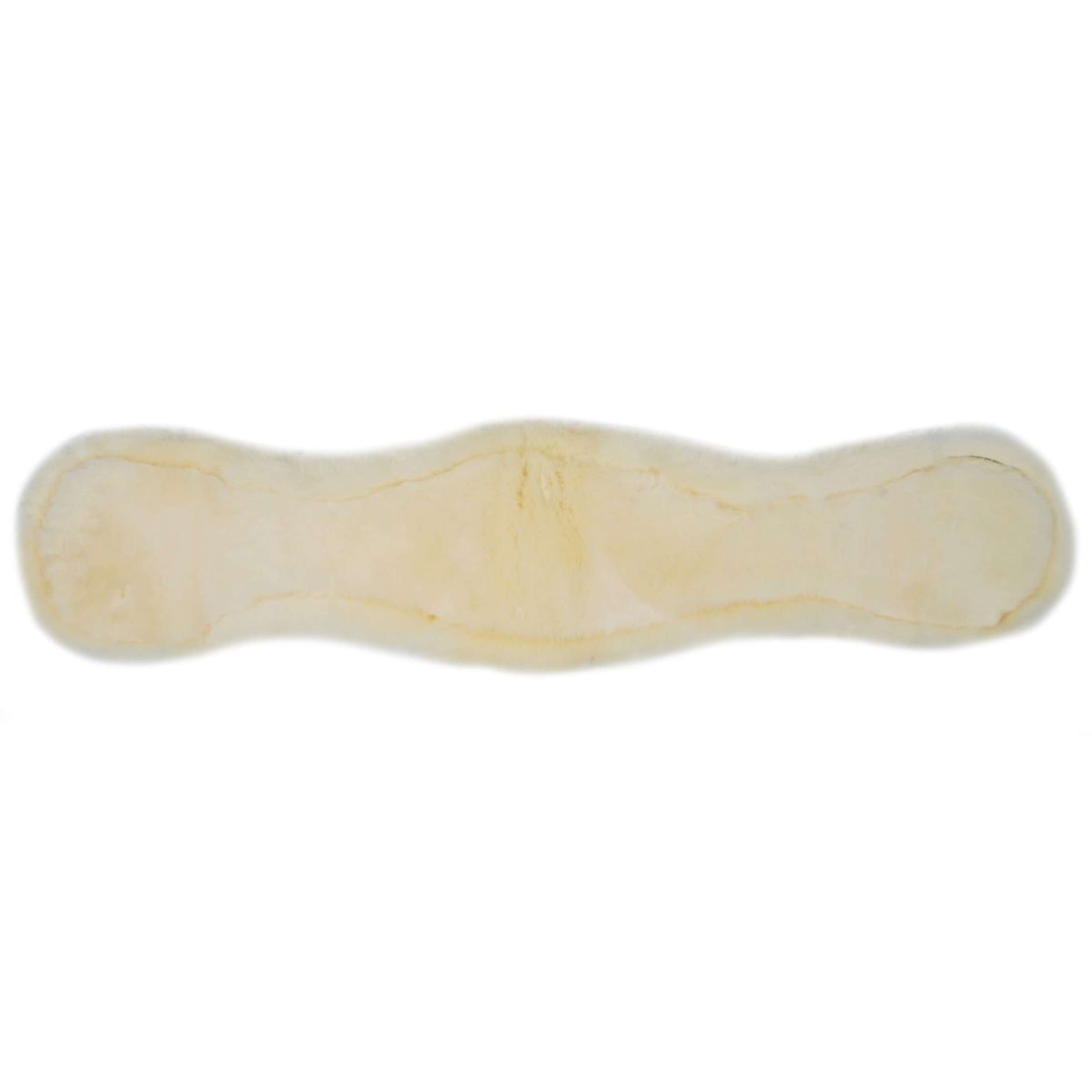 Popręg ujeżdżeniowy anatomiczny BR z naturalną owczą skórą