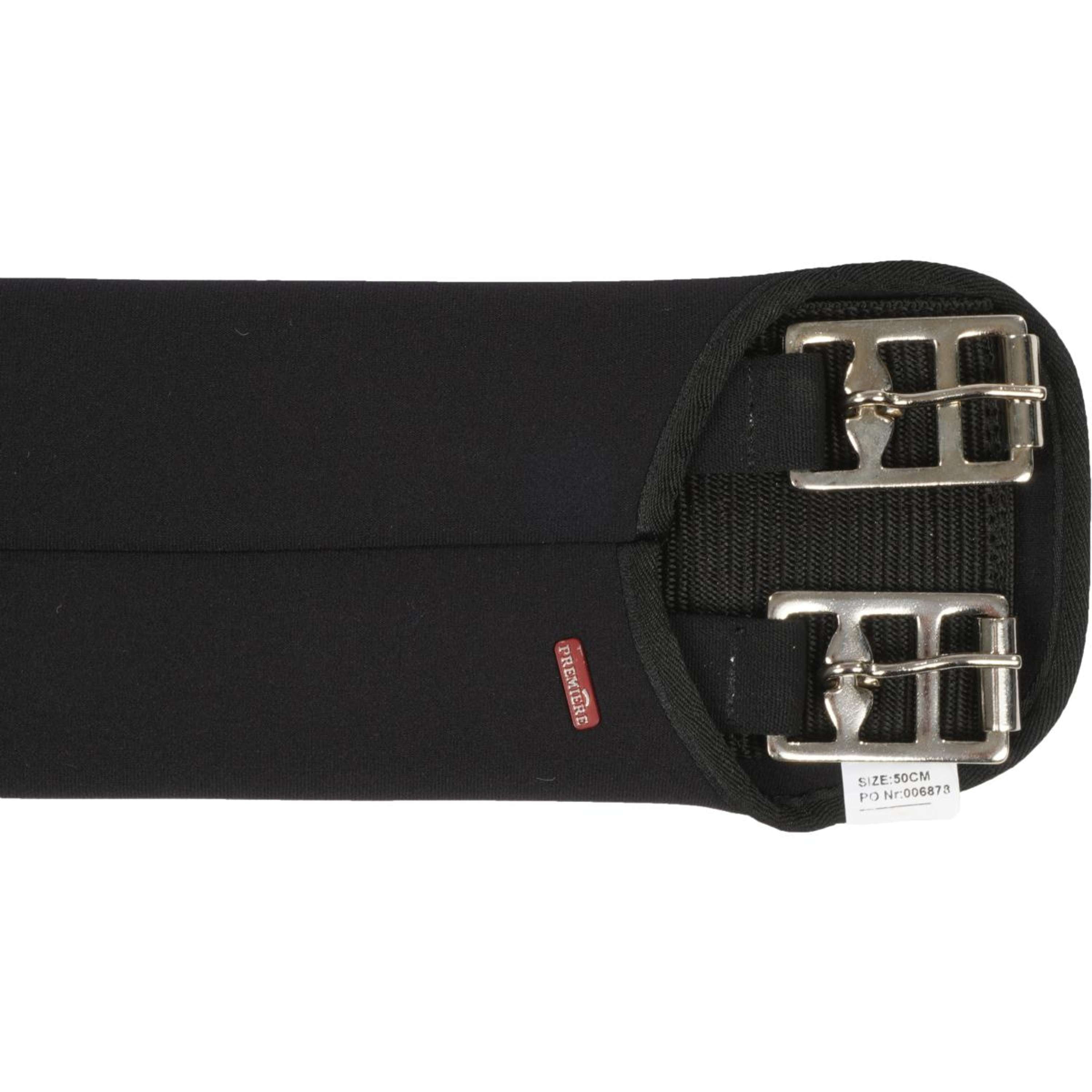 Premiere Popręg Neo Ease Ujeżdżenie Neopren Czarny