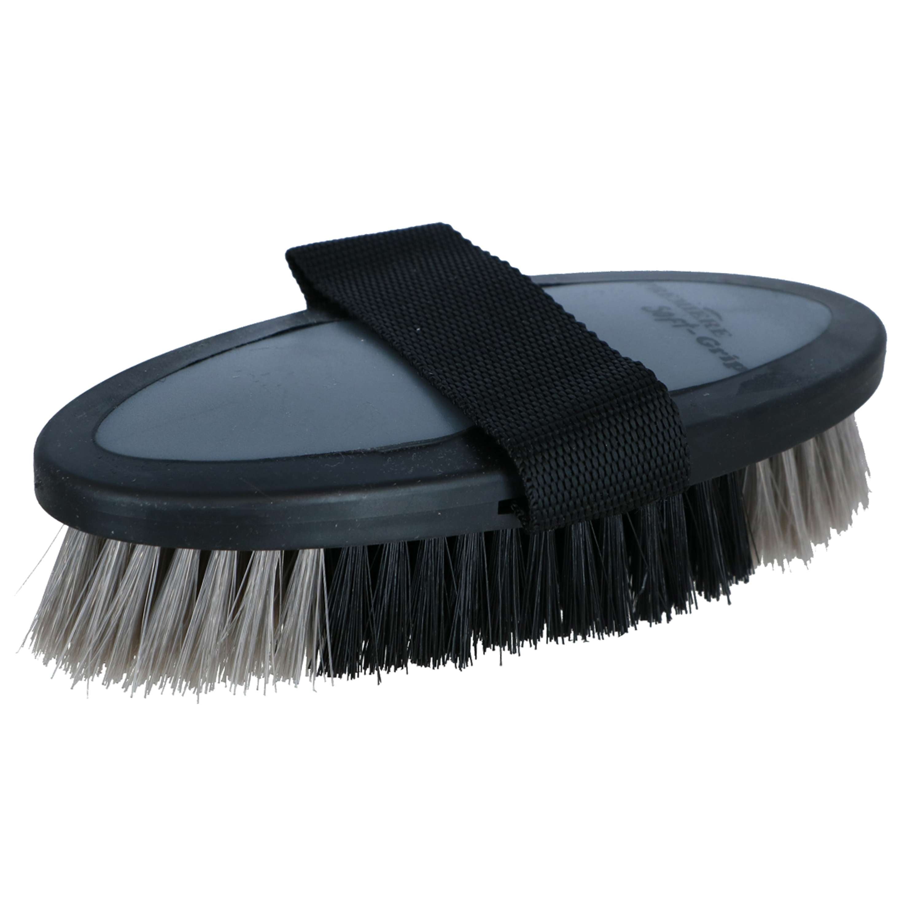Premiere Szczotka Body Soft Grip Miękki Medium 25mm Czarny/Szary