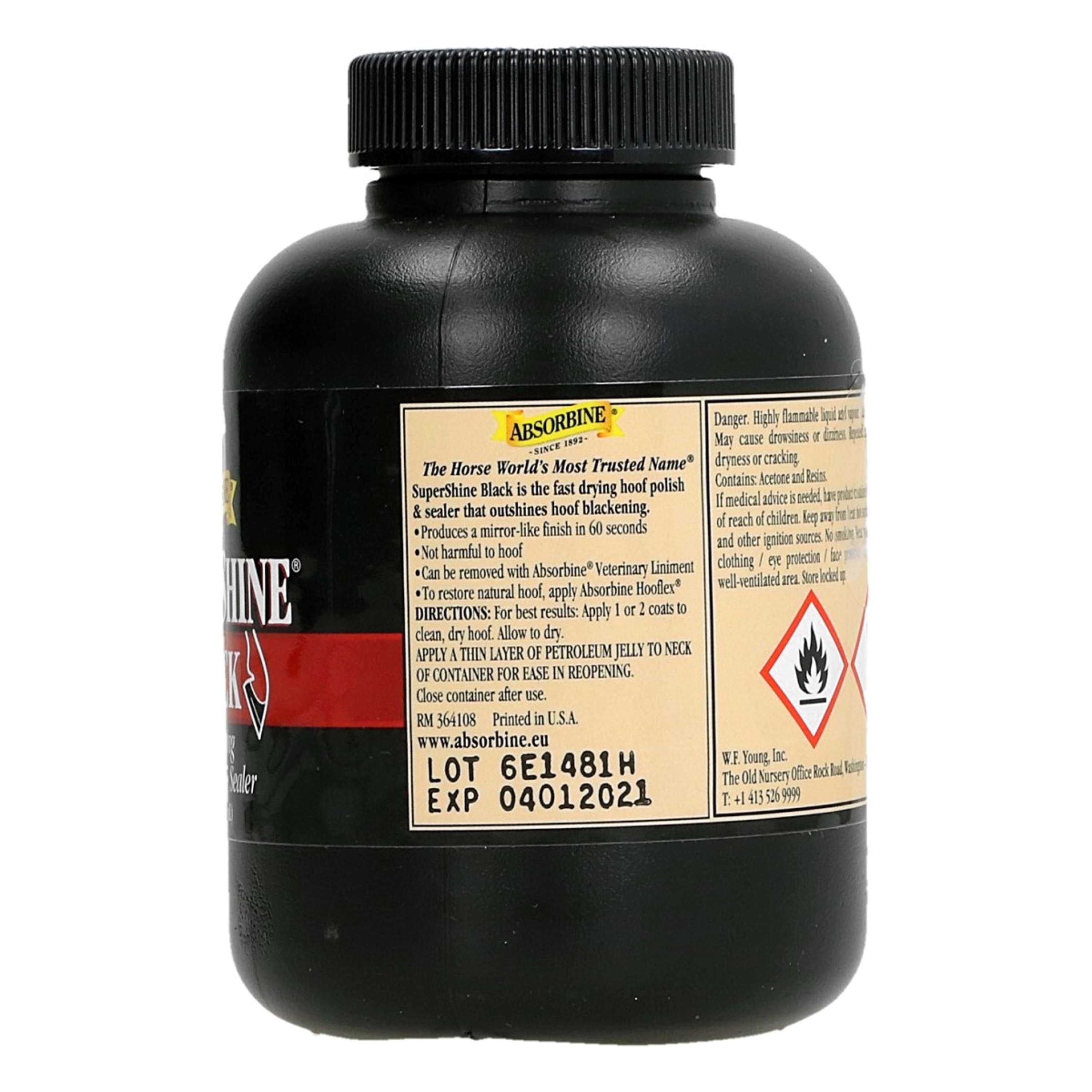 Absorbine Olej Do Kopyt Super Shine Czarny