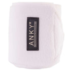 ANKY owijki dla koni Basic Fleece Zestaw 4 szt. Białe
