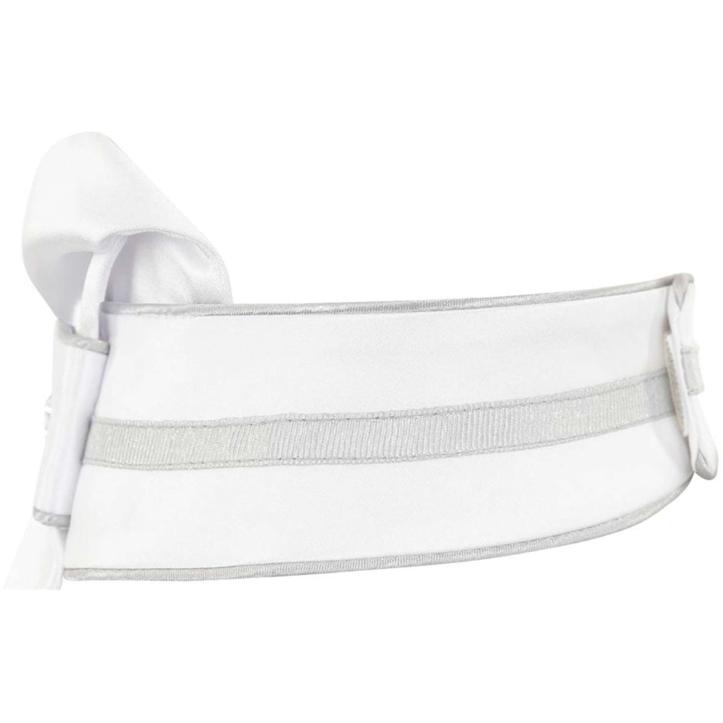 Plastron ANKY Stone Deluxe Biały/Srebrny