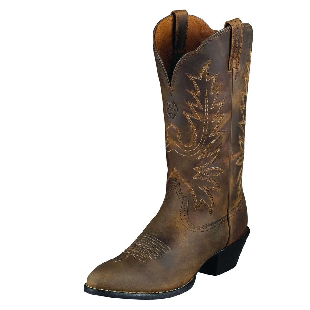 Kowbojki damskie Ariat Heritage R-Toe brązowe