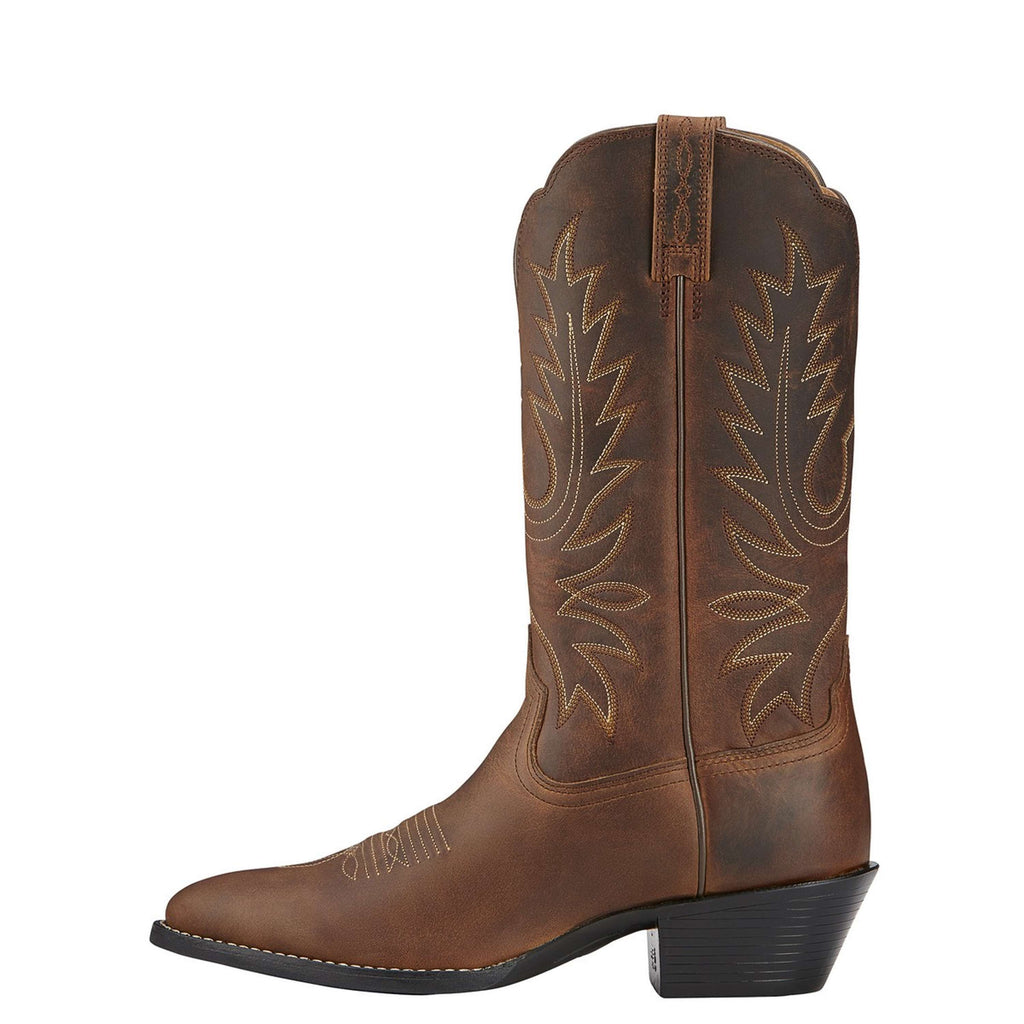 Kowbojki damskie Ariat Heritage R-Toe brązowe