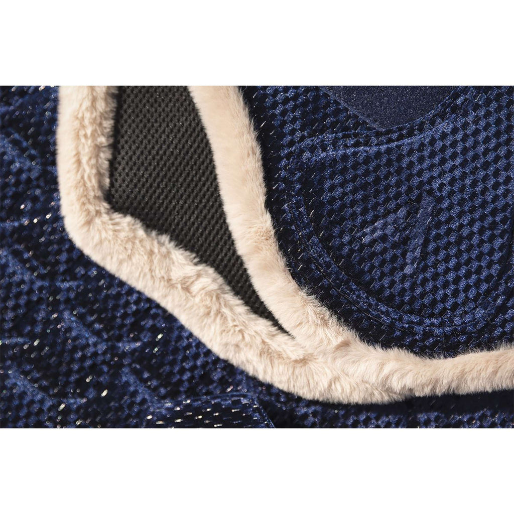 ANKY Owijki ujeżdżeniowe Check Velvet ATB25005 Midnight Blue