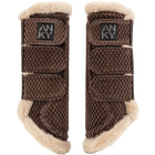 ANKY Owijki ujeżdżeniowe Check Velvet ATB25005 Deep Taupe