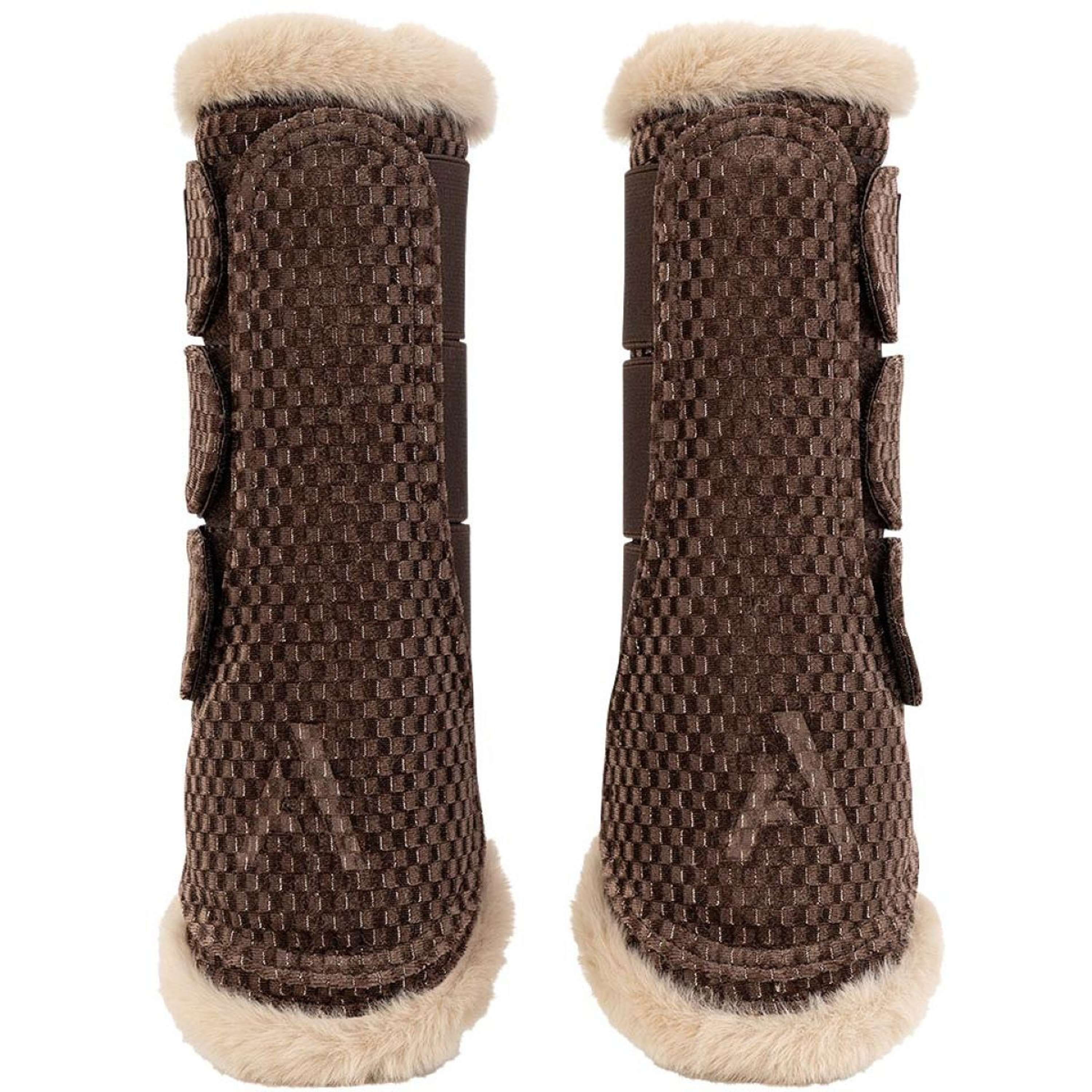 ANKY Buty Ujeżdżeniowe Check Aksamit ATB25005 Deep Taupe