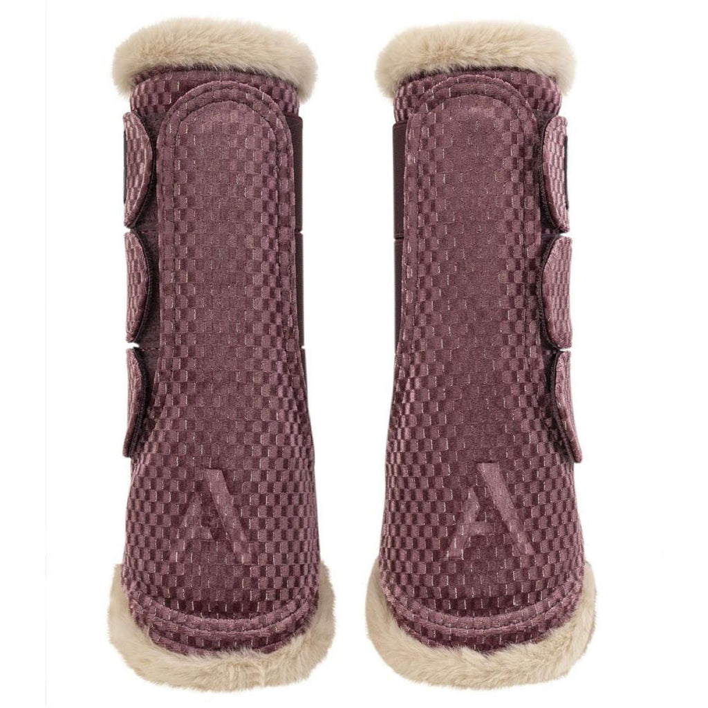 ANKY Owijki ujeżdżeniowe Check Velvet ATB25005 Mellow Mauve