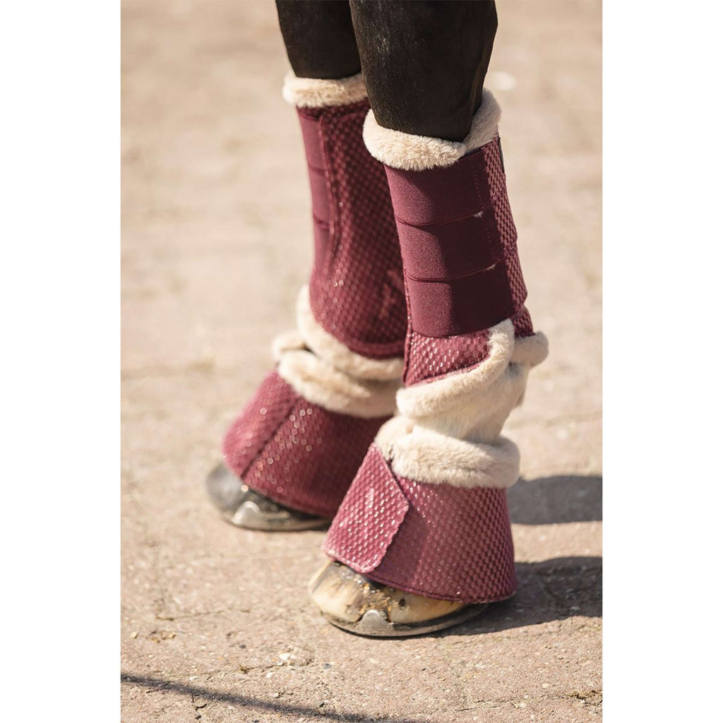 ANKY Owijki ujeżdżeniowe Check Velvet ATB25005 Mellow Mauve