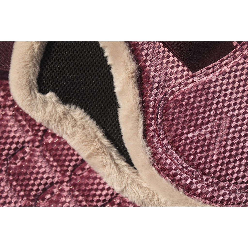 ANKY Owijki ujeżdżeniowe Check Velvet ATB25005 Mellow Mauve