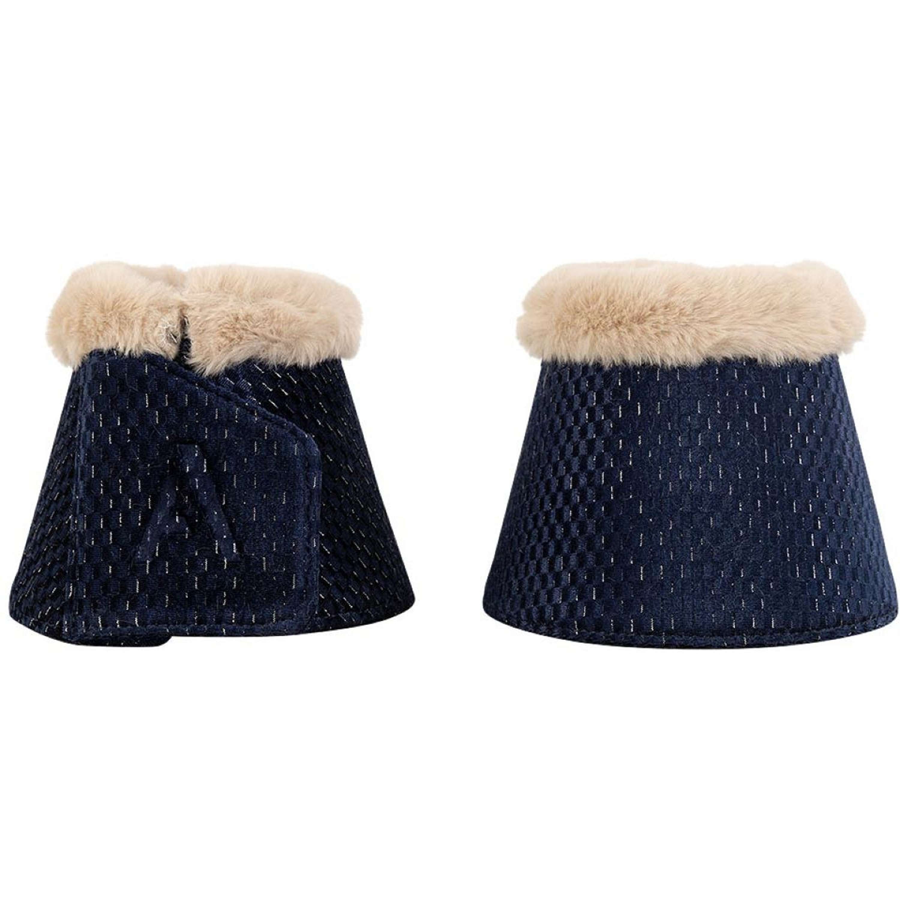 ANKY Kaloszki Check Aksamit ATB25009 Midnight Blue