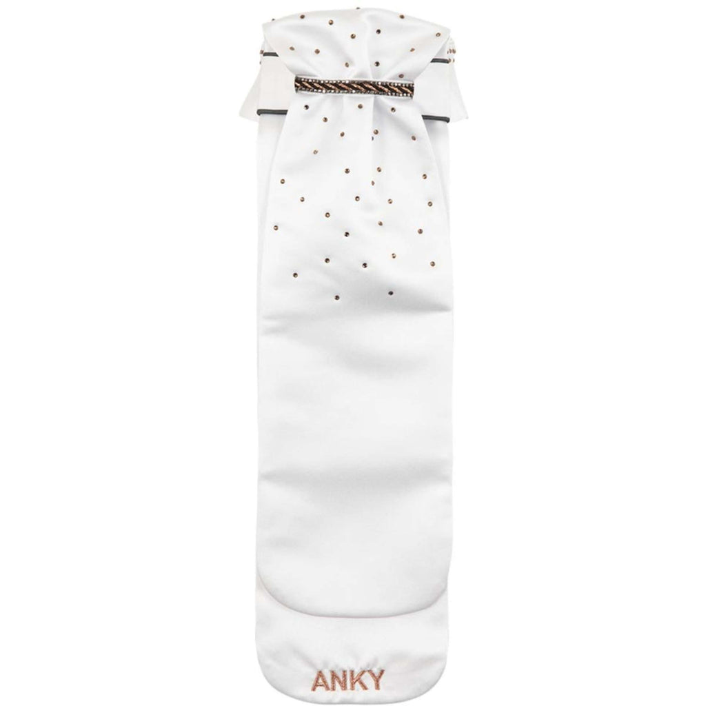ANKY Plastron Multi Fit Odpinany Kołnierz Biały/Szary