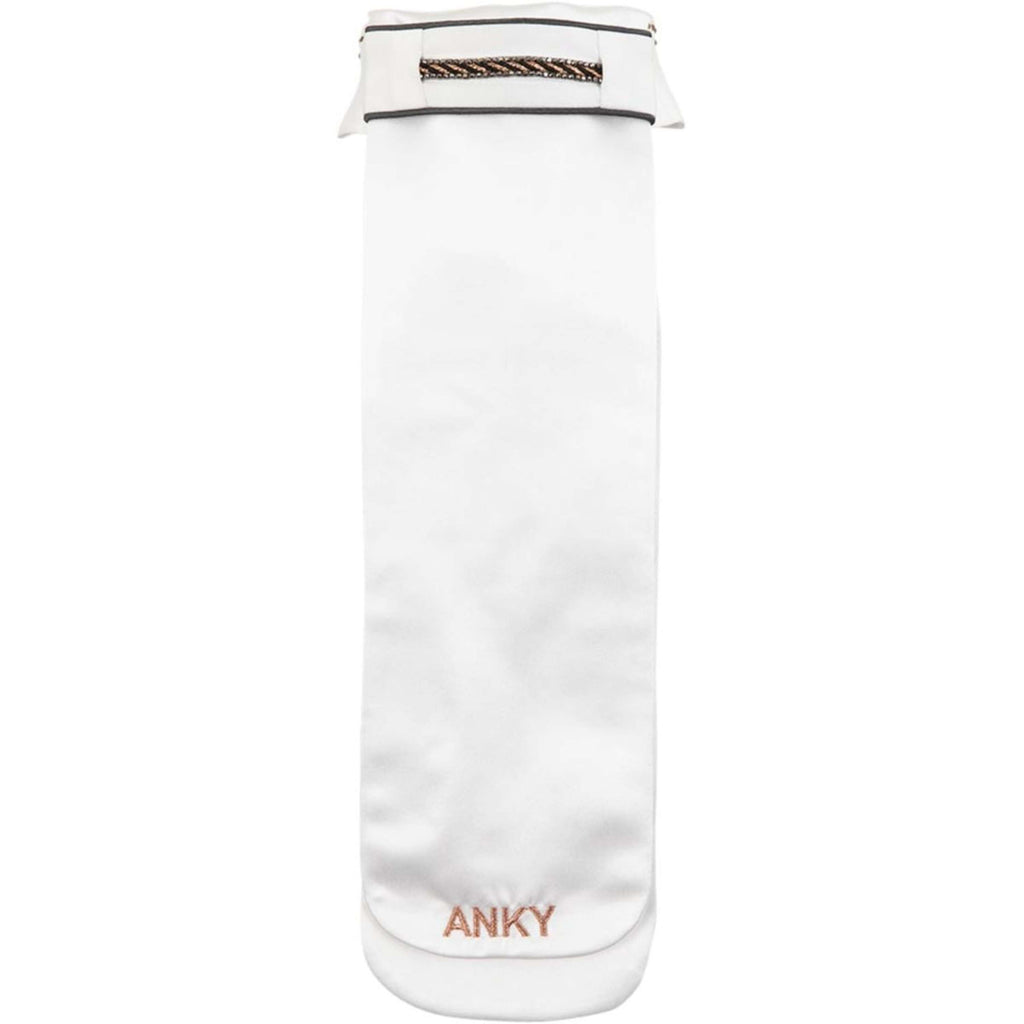 ANKY Plastron Multi Fit Odpinany Kołnierz Biały/Szary