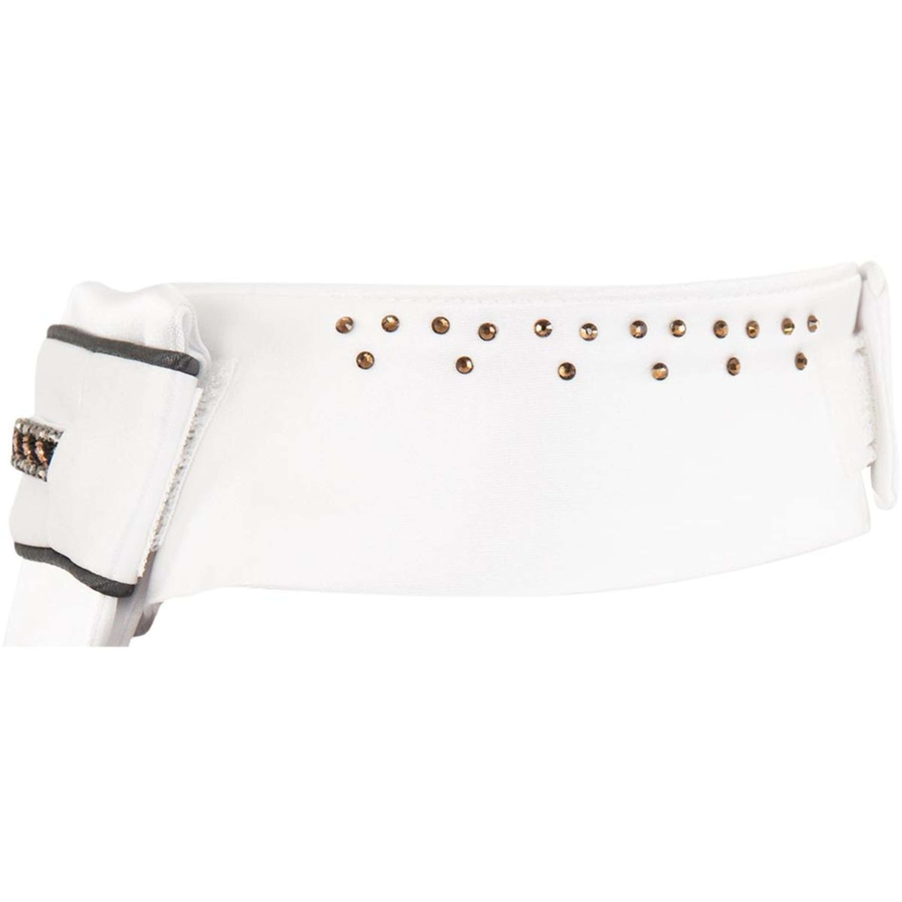 ANKY Plastron Multi Fit Odpinany Kołnierz Biały/Szary