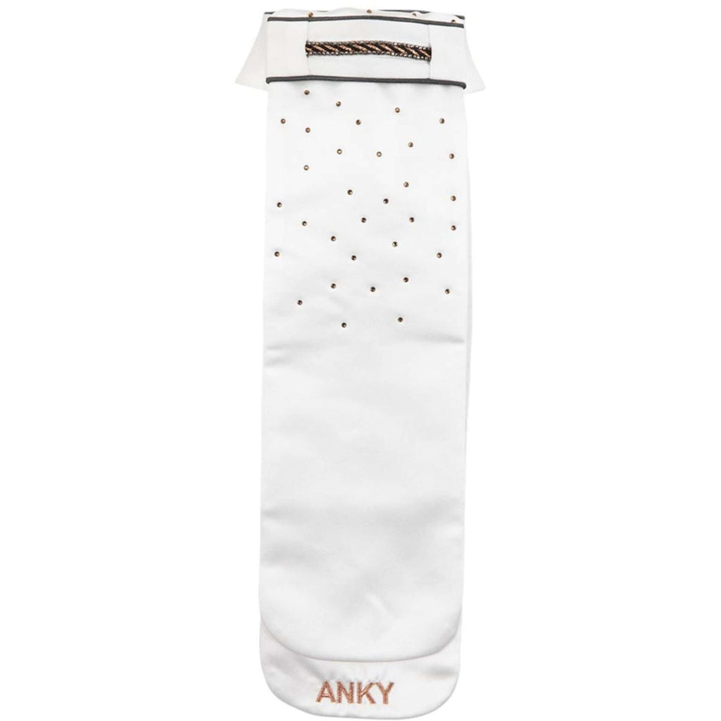 ANKY Plastron Multi Fit Odpinany Kołnierz Biały/Szary