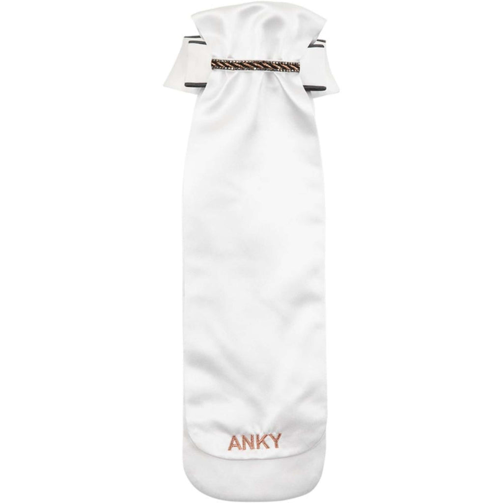 ANKY Plastron Multi Fit Odpinany Kołnierz Biały/Szary