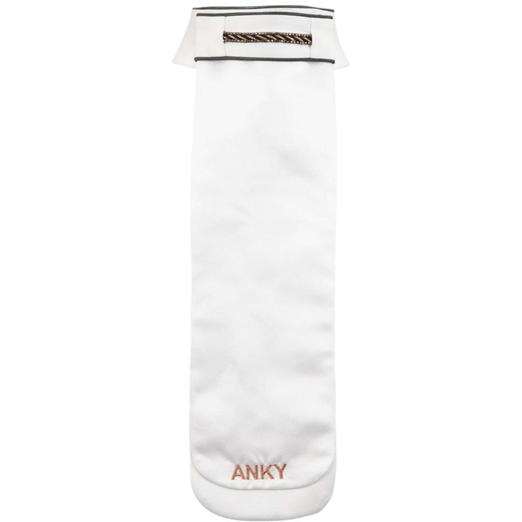 ANKY Plastron Multi Fit Odpinany Kołnierz Biały/Szary