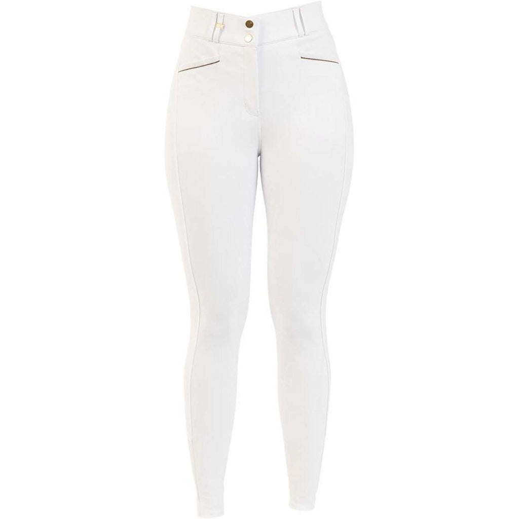 ANKY Bryczesy Prospect C-Wear XR25103 Pełny lej Białe
