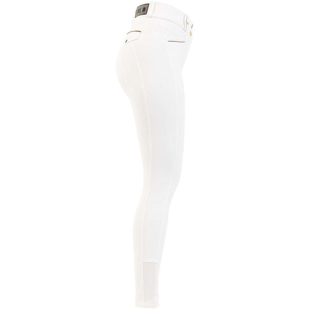 ANKY Bryczesy Prospect C-Wear XR25103 Pełny lej Białe
